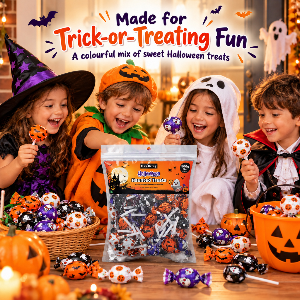Assorted Candy Pouch Haunted Treats 500gm