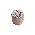 Hand Carved Wooden Printing Block Lotus W 1 inch X L 1 inch 1pc