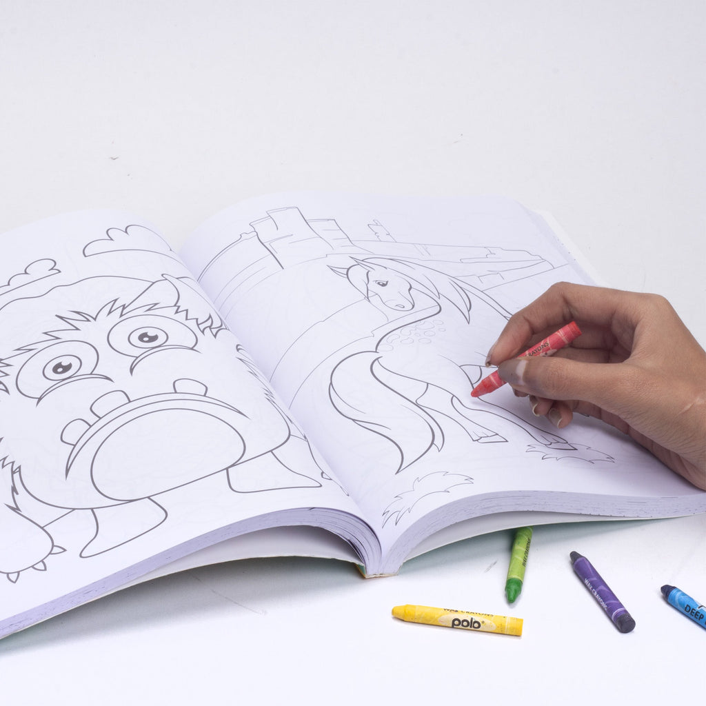 My First 365 Colouring Book 3 L21.5 x W27.7cm 368pages 1 Book