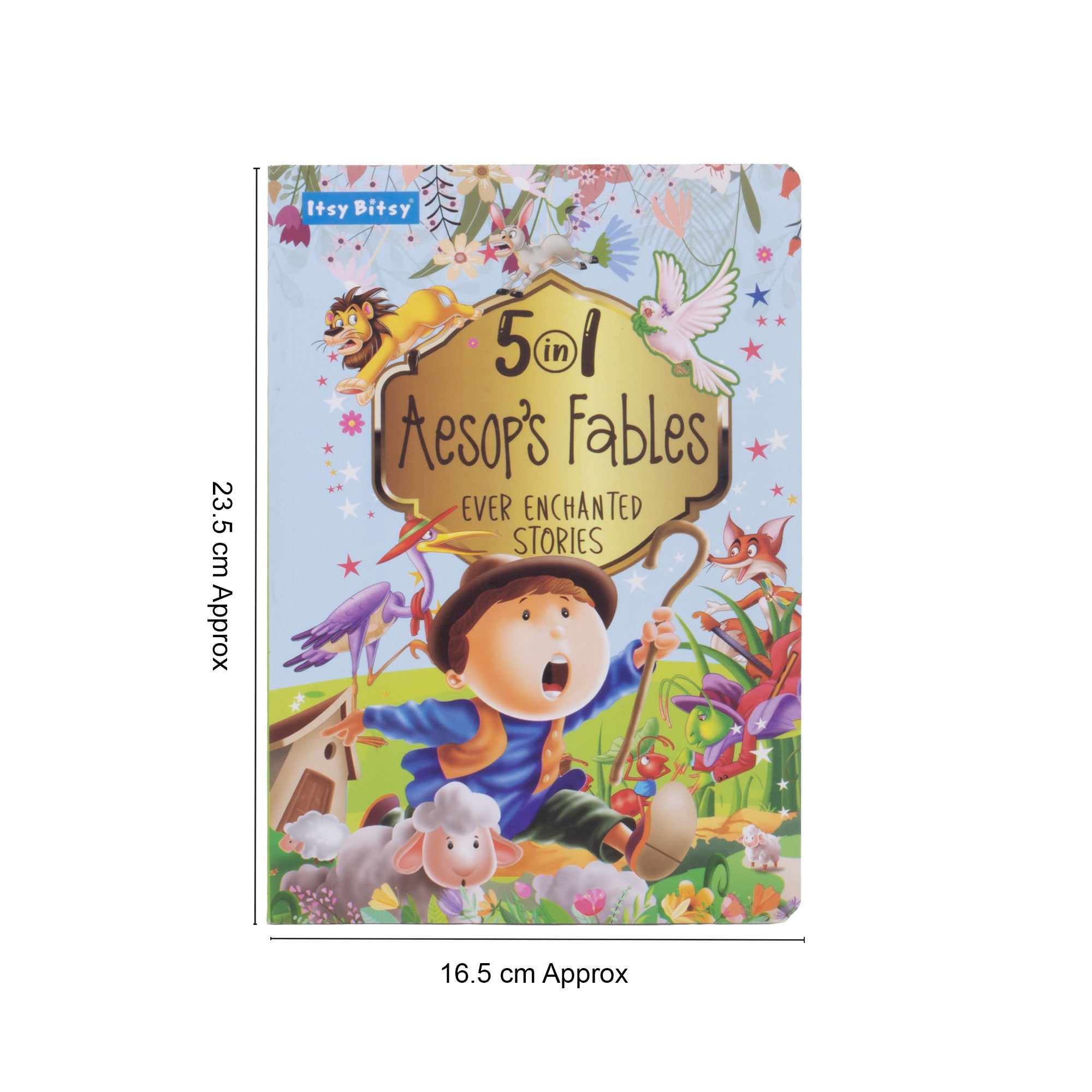 5 in 1 Aesop Fables Ever Enchanted Stories L17 x W240cm 80pages 1Book