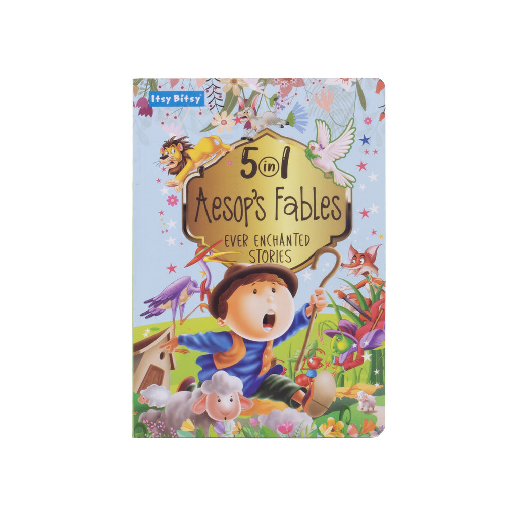 5 in 1 Aesop Fables Ever Enchanted Stories L17 x W240cm 80pages 1Book