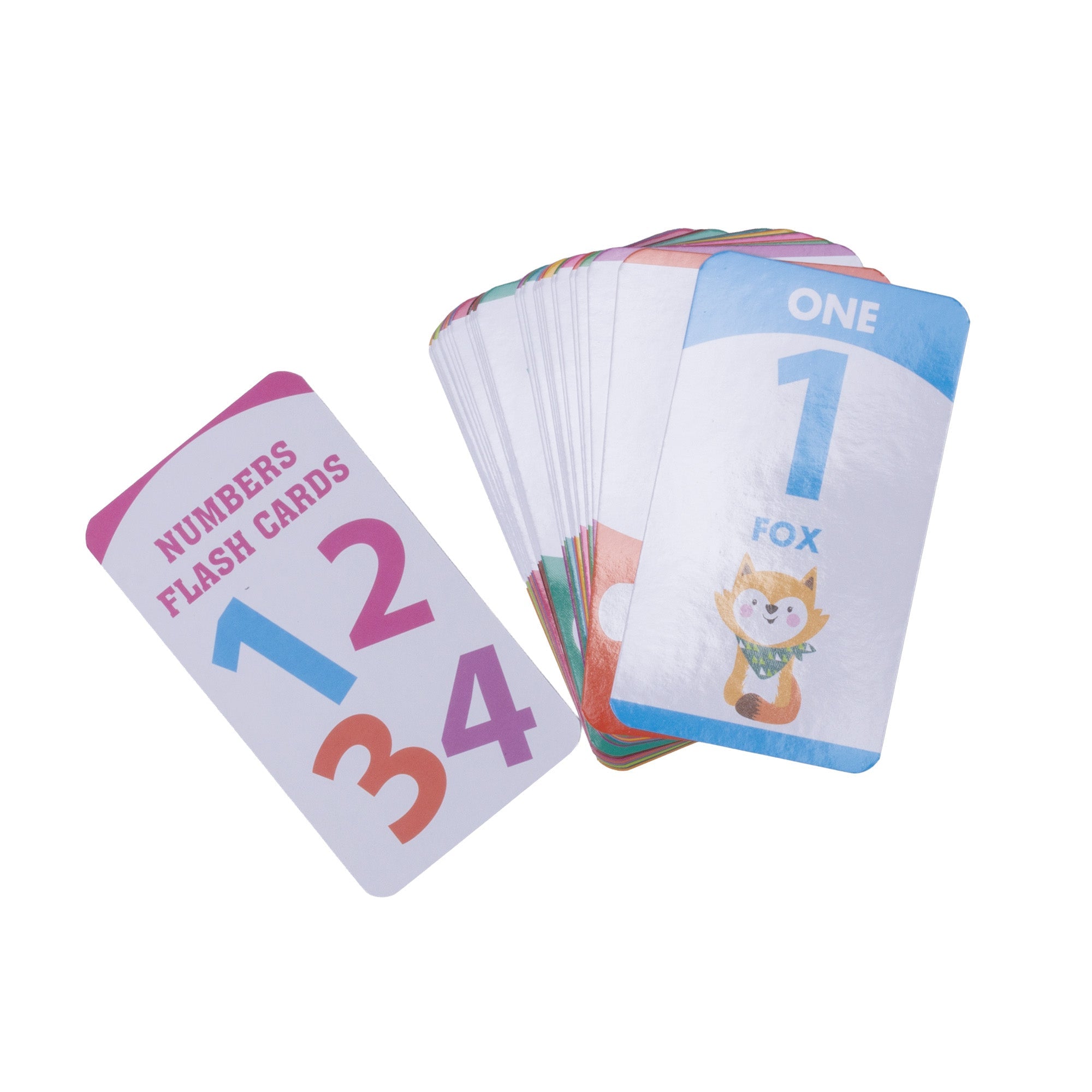 Flash Cards - Numbers L8.4 x W15cm 30pages 1Book