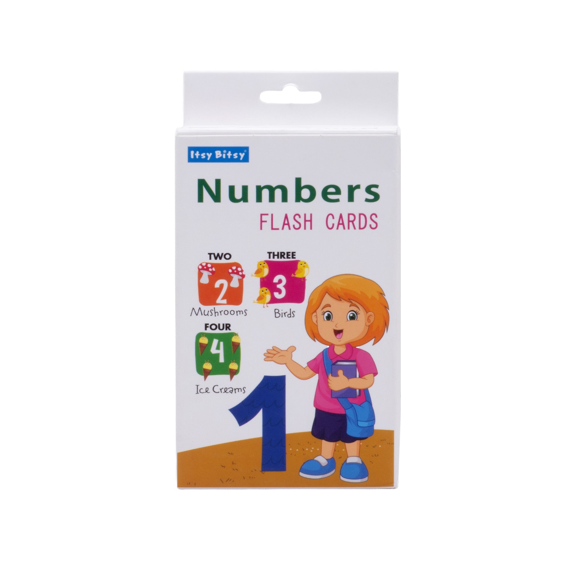Flash Cards - Numbers L8.4 x W15cm 30pages 1Book