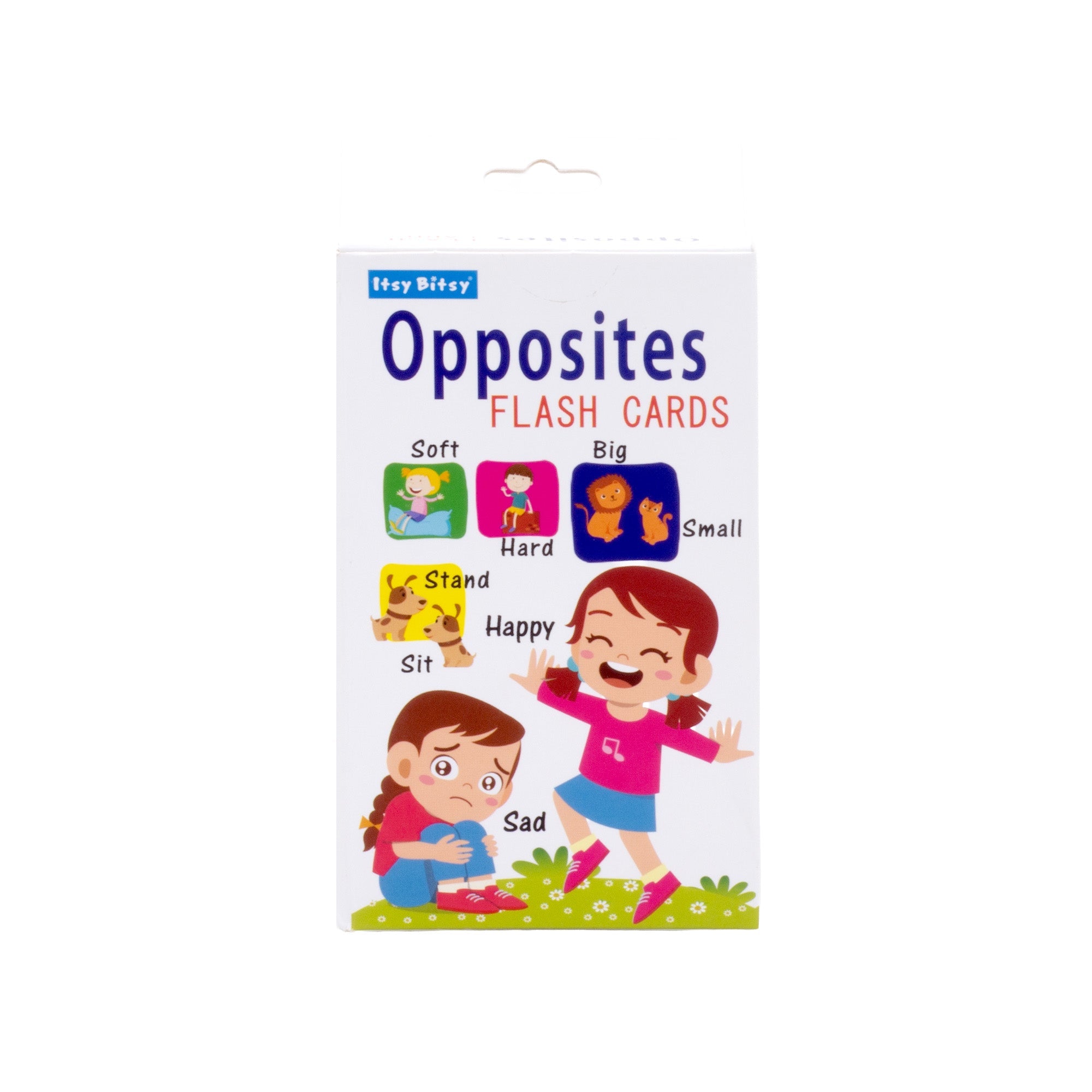 Flash Cards - Opposites L8.4 x W15cm 30pages 1Book