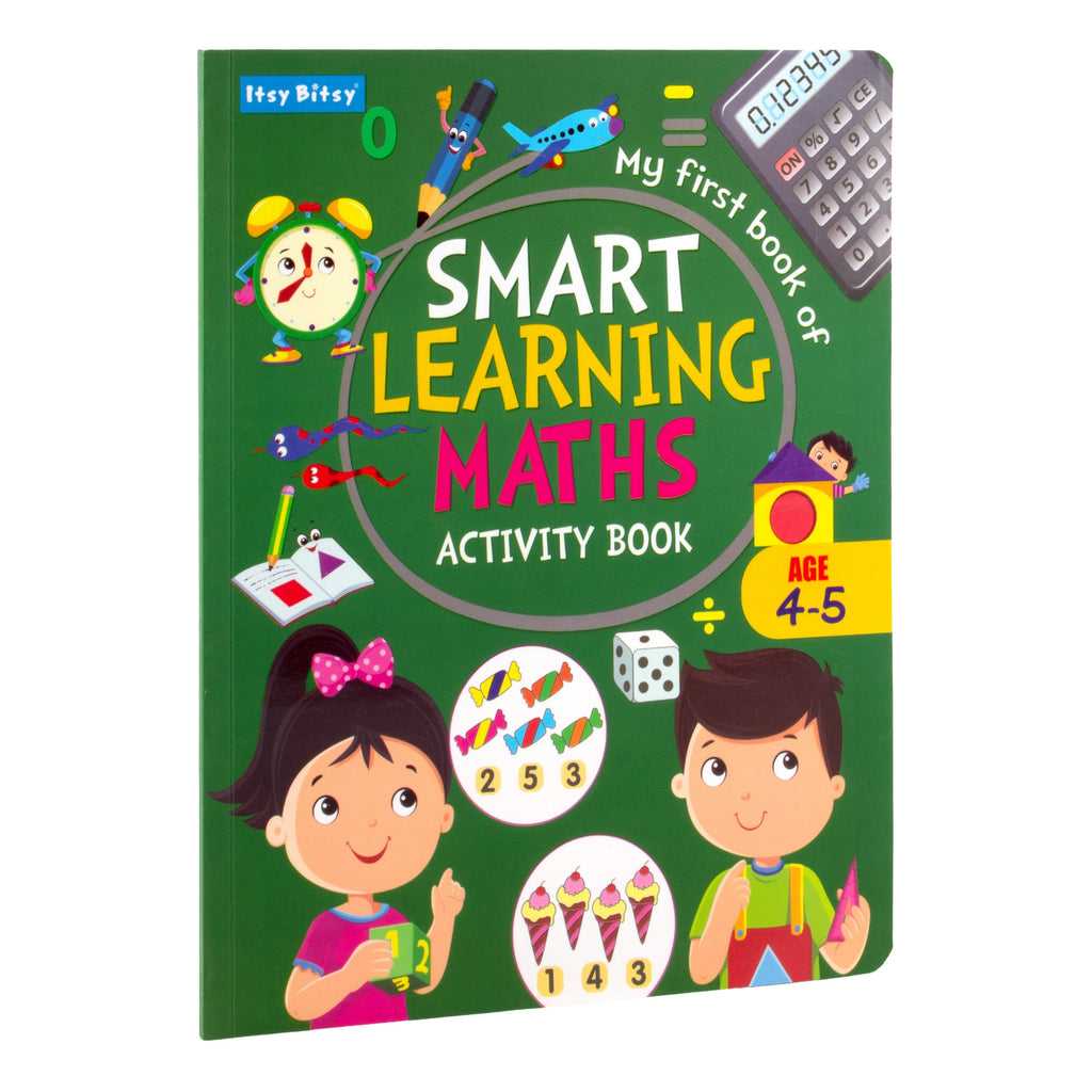 My First Smart Learning Activity Book Maths (4-5 Years) L21.5 x W28cm 64pages 1Book