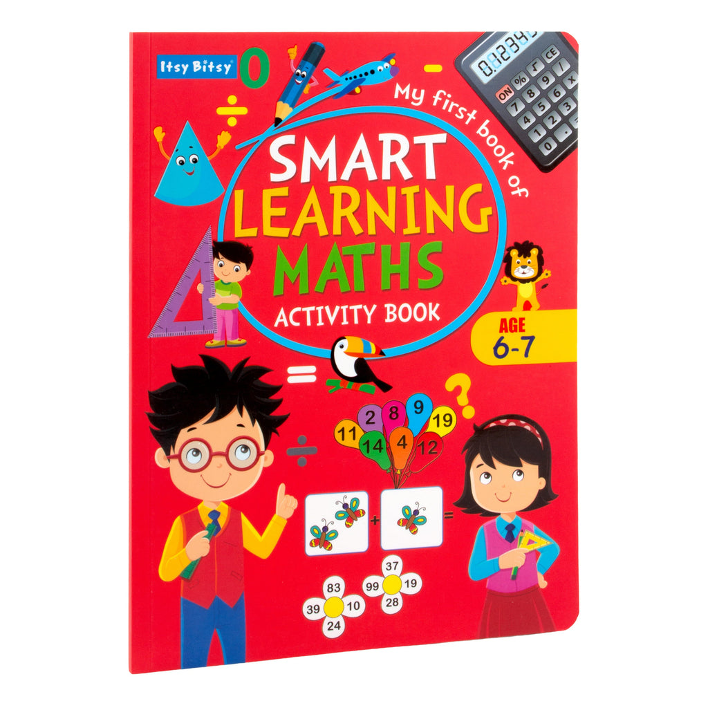 My First Smart Learning Activity Book Maths (6-7 Years) L21.5 x W28cm 64pages 1Book