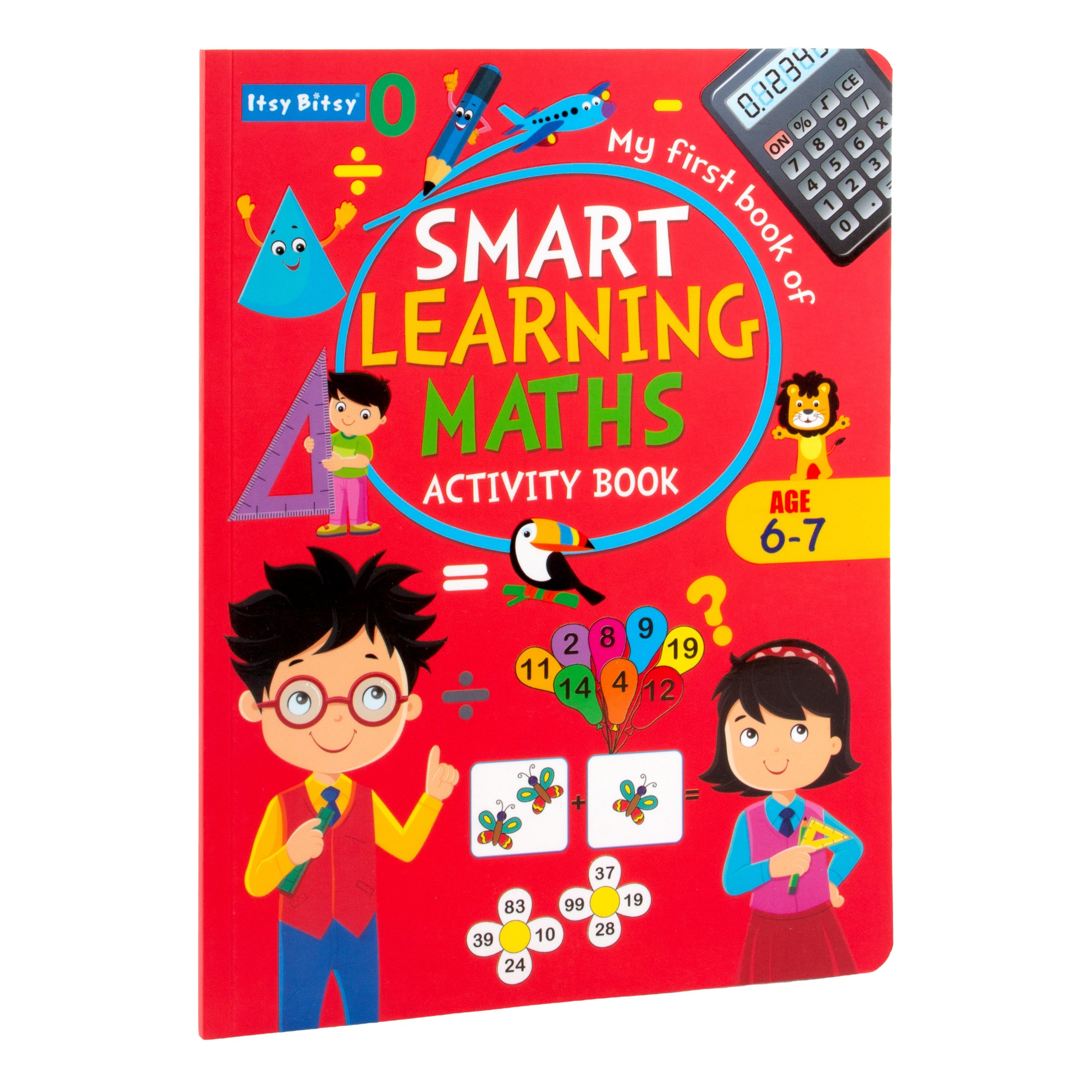 My First Smart Learning Activity Book Maths (6-7 Years) L21.5 x W28cm 64pages 1Book