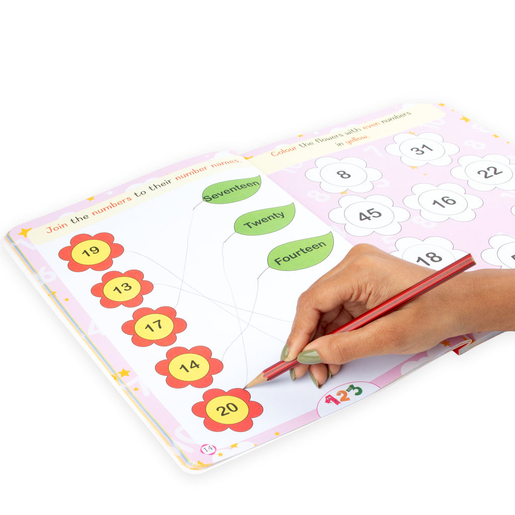 My First Smart Learning Activity Book Maths (6-7 Years) L21.5 x W28cm 64pages 1Book