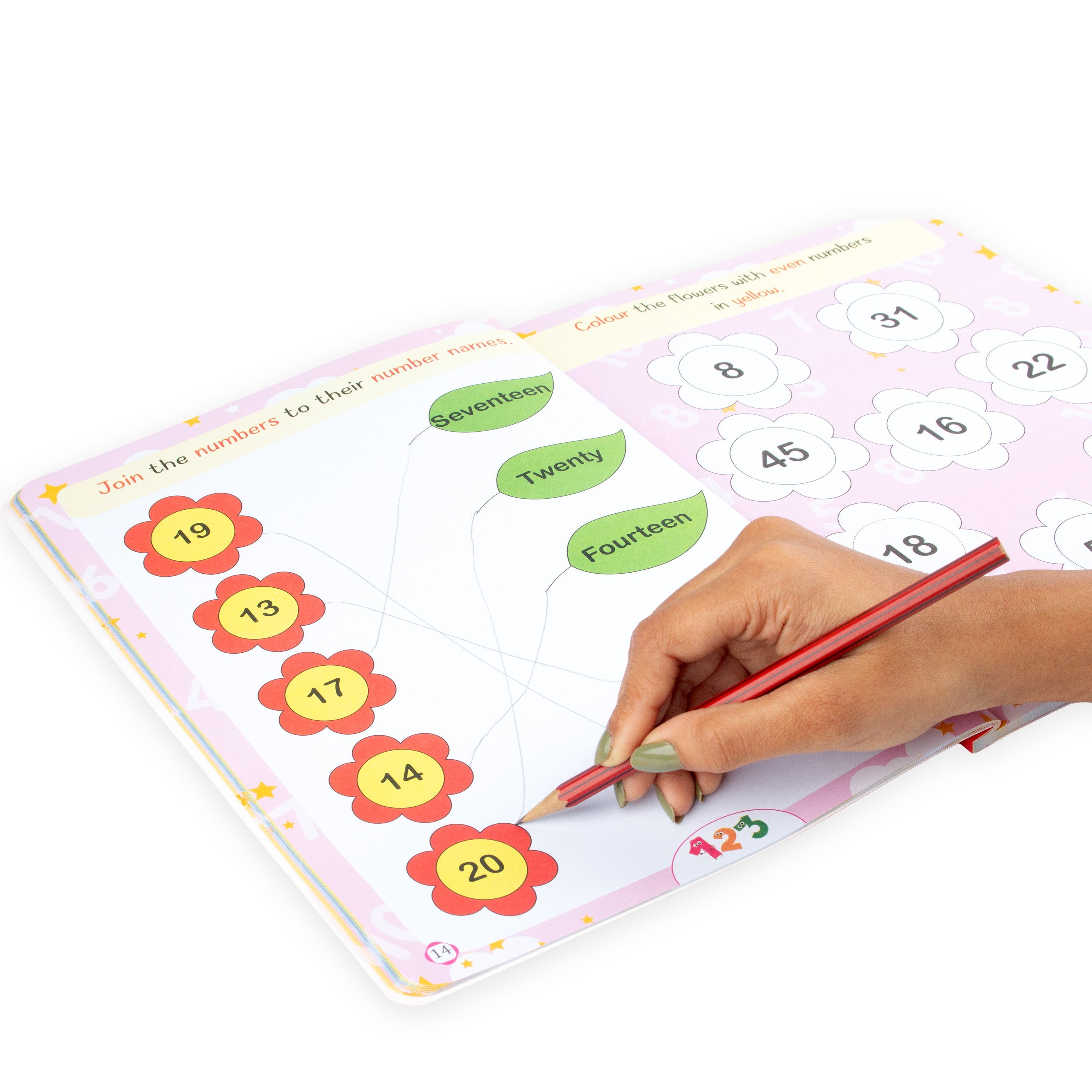 My First Smart Learning Activity Book Maths (6-7 Years) L21.5 x W28cm 64pages 1Book