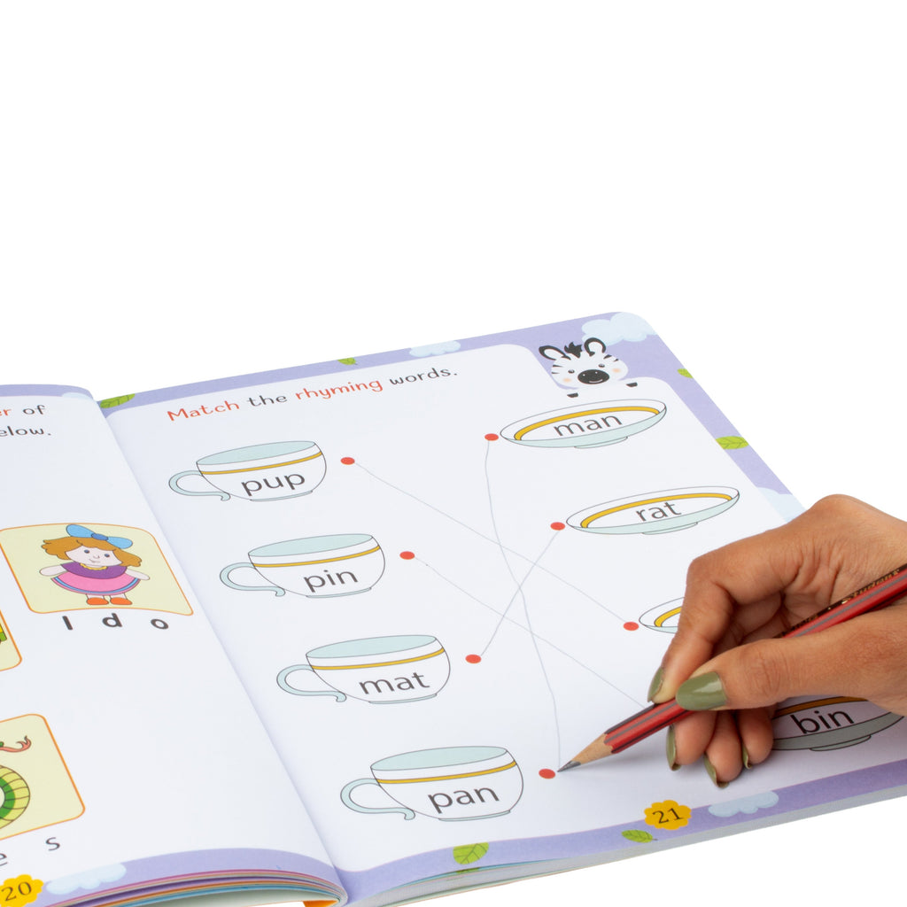 My First Smart Learning Activity Book English (5-6 Years) L21.5 x W28cm 64pages 1Book