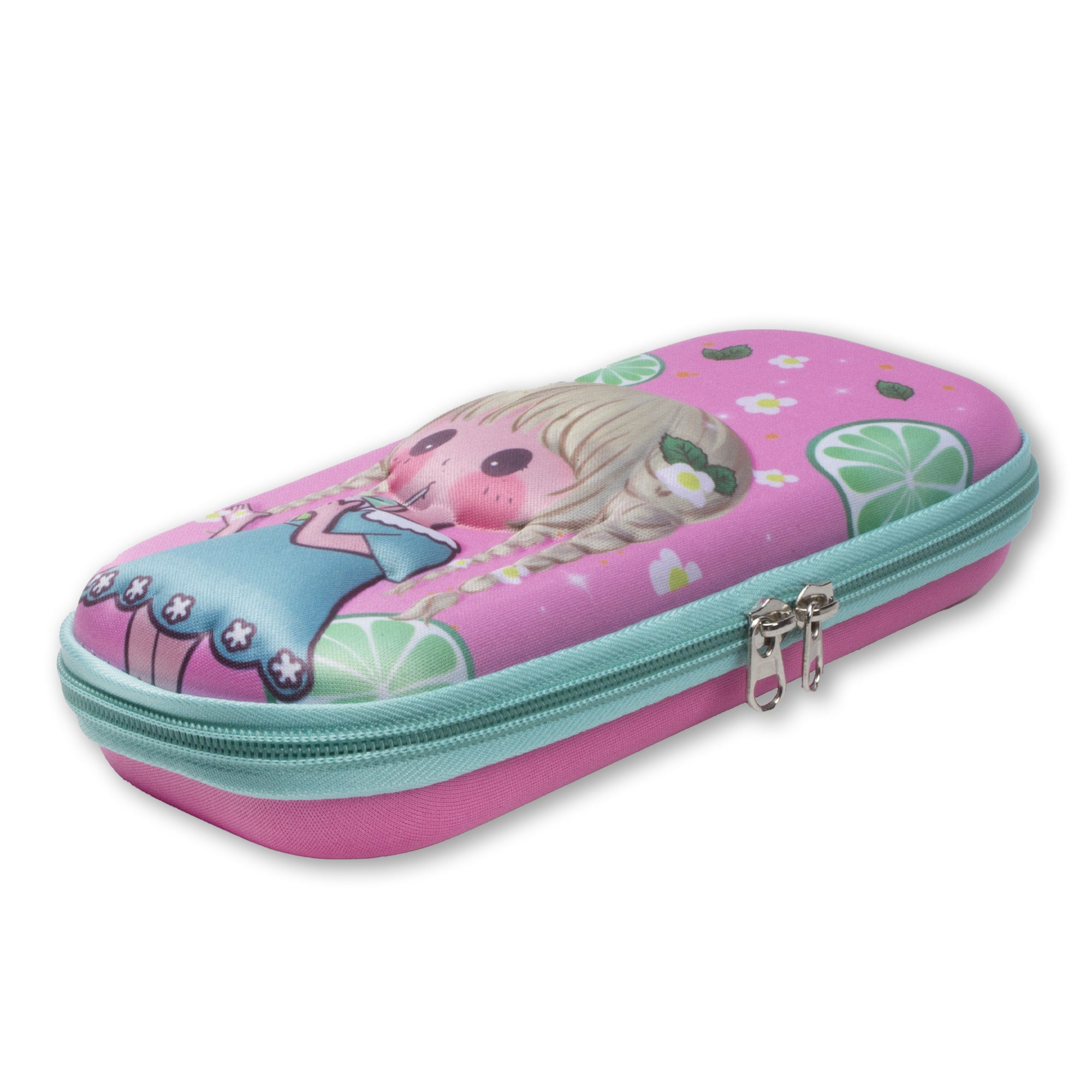 3D Hard Pencil Case Lemonade Time 1pc