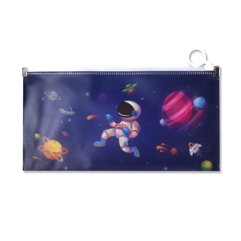 Multipurpose PVC Zip Lock Pouch Space Jump A6 1pc