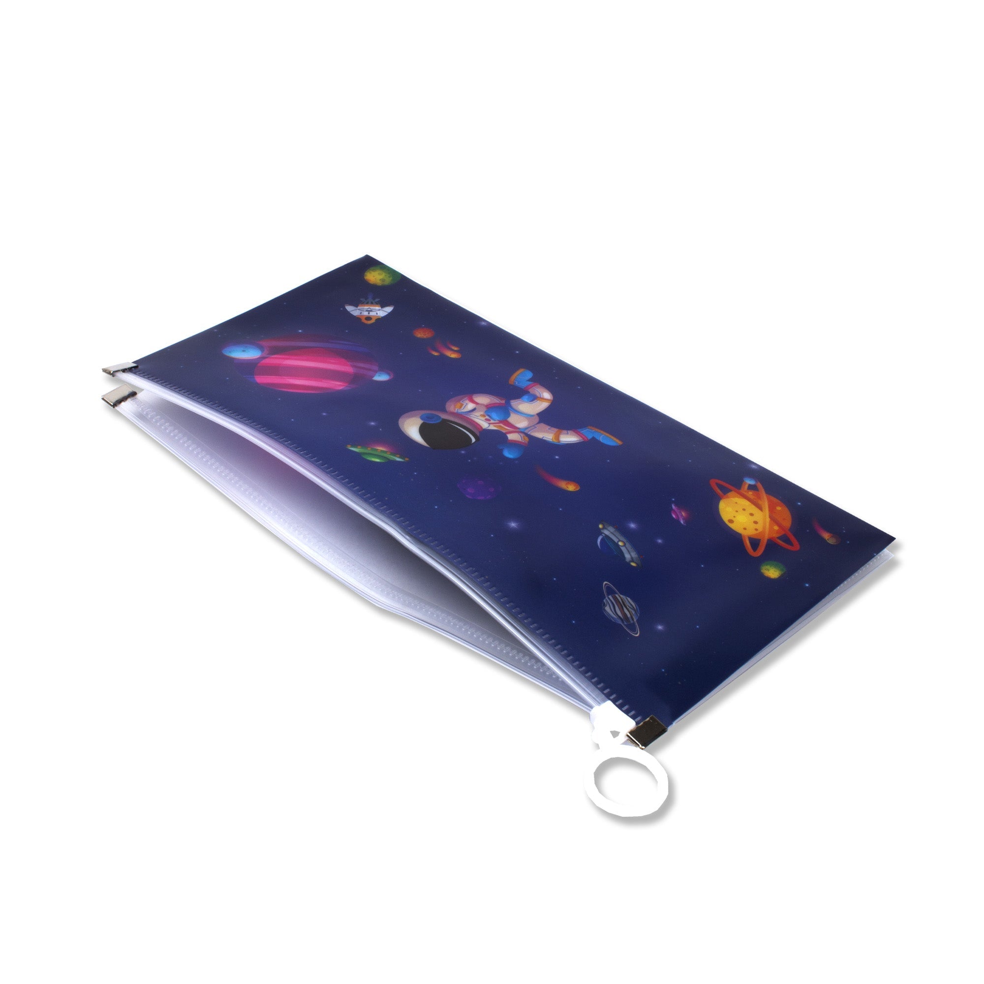 Multipurpose PVC Zip Lock Pouch Space Jump A6 1pc