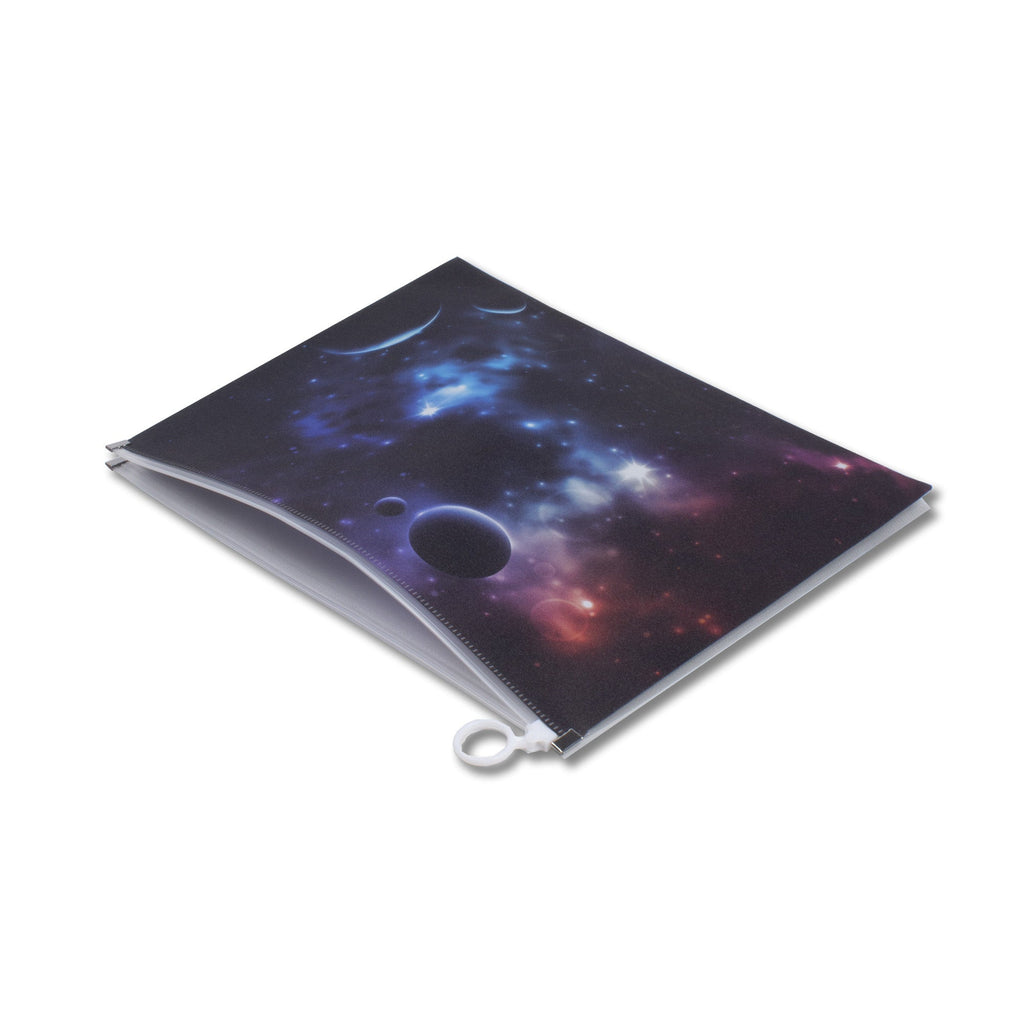 Multipurpose PVC Zip Lock Pouch Cosmic View A4 1pc