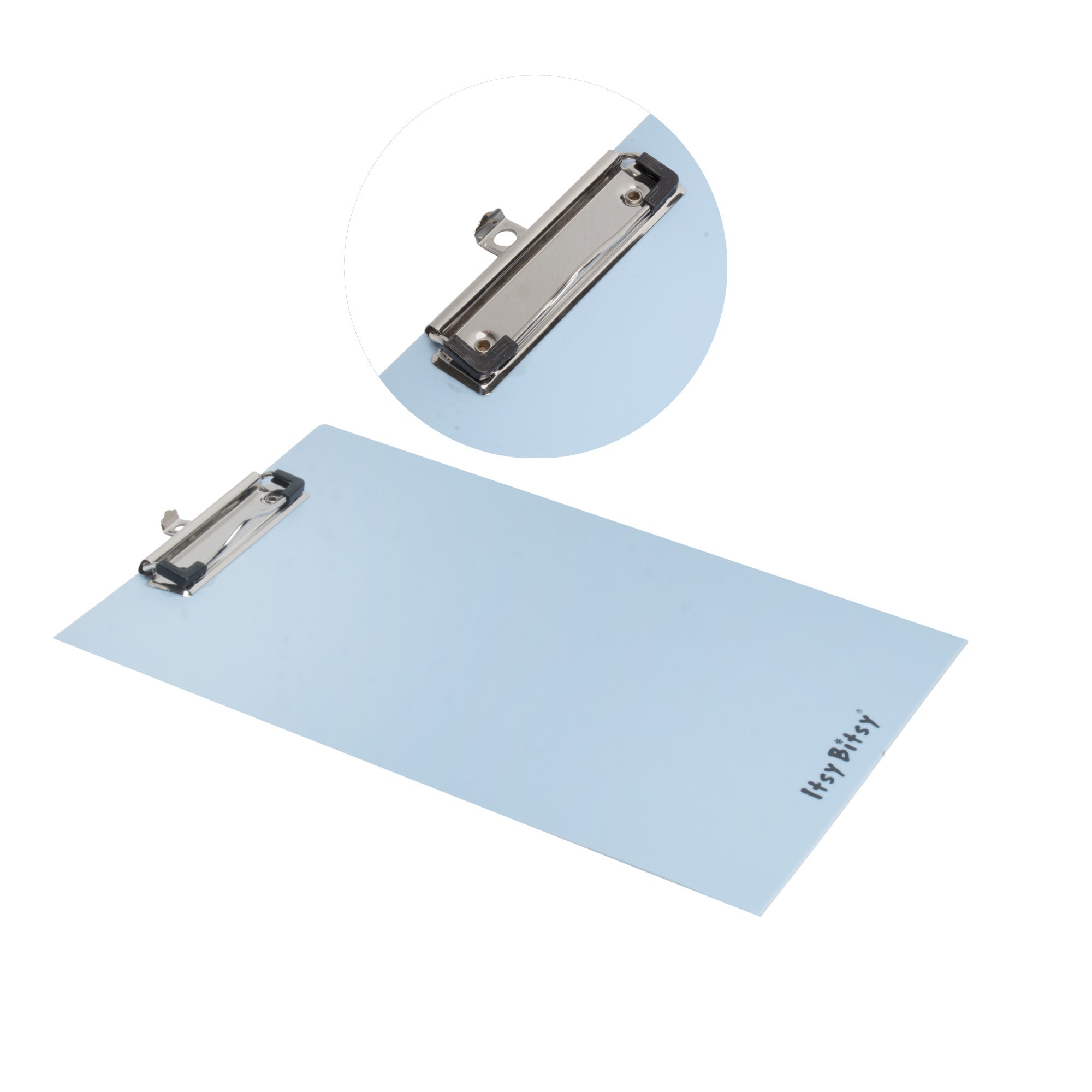 Exam Clipboard Plastic Blue A4 1pc
