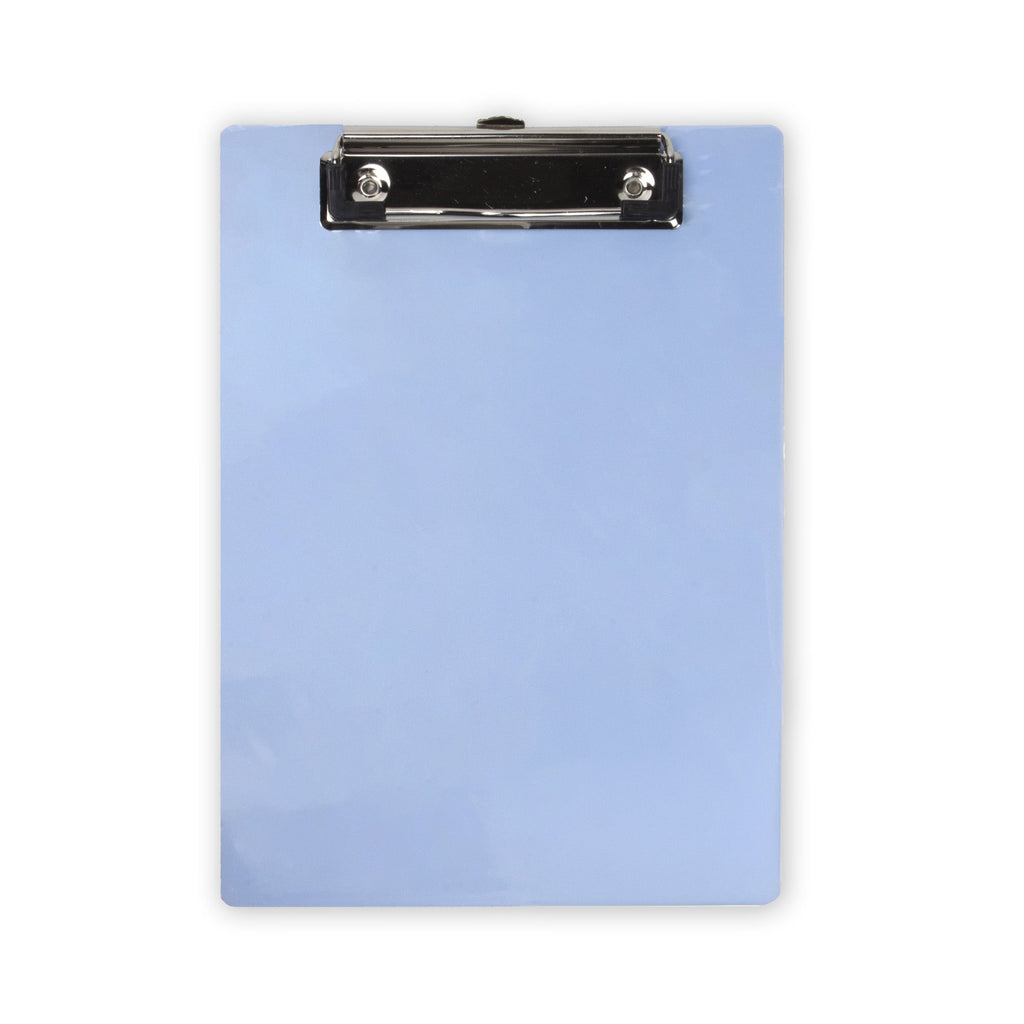 Exam Clipboard Plastic Blue A5 1pc