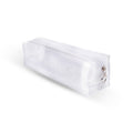 Mesh Pencil Case White 9x3.5inch 1pc