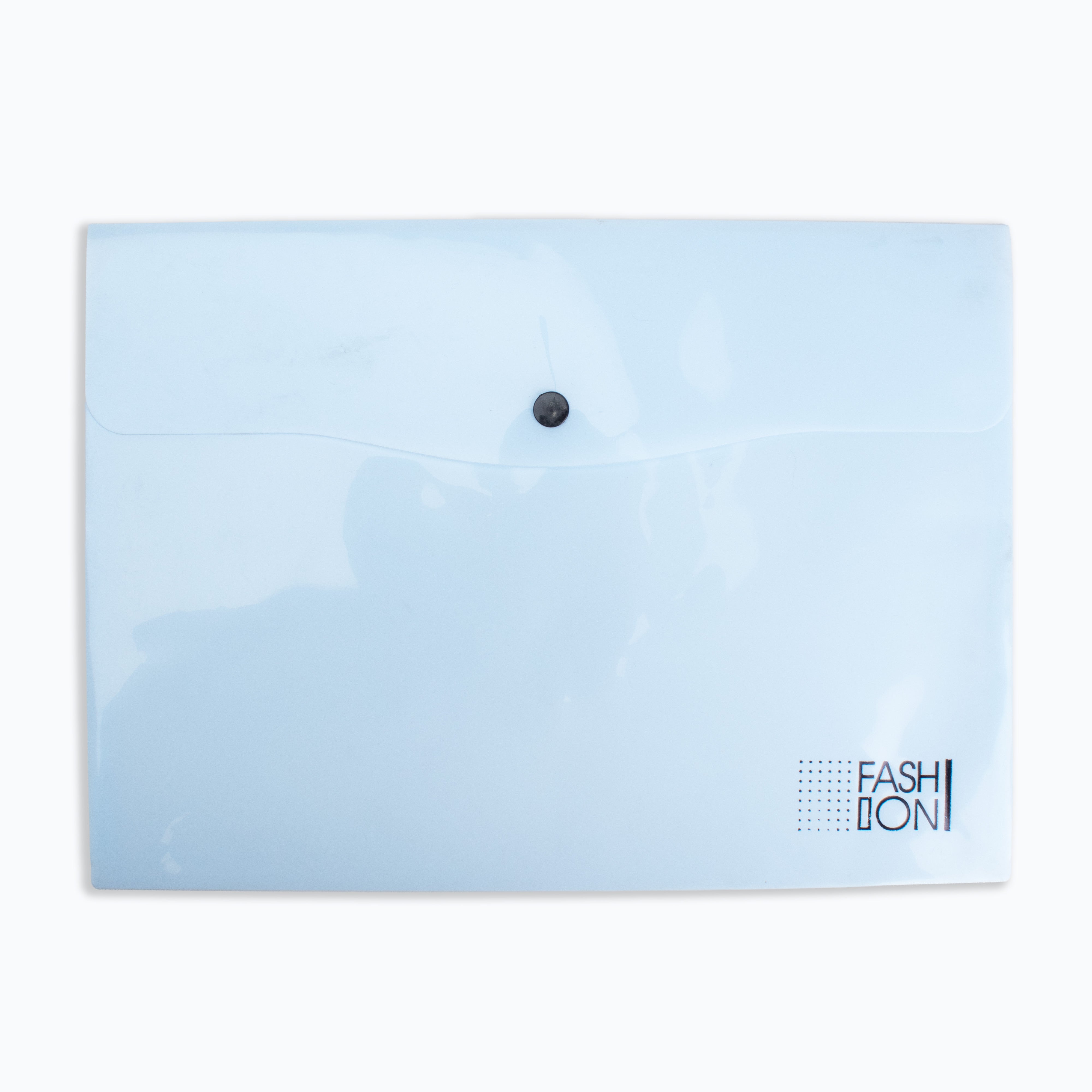 Button Folder Blue A4 1pc