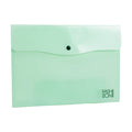 Button Folder Teal A4 1pc