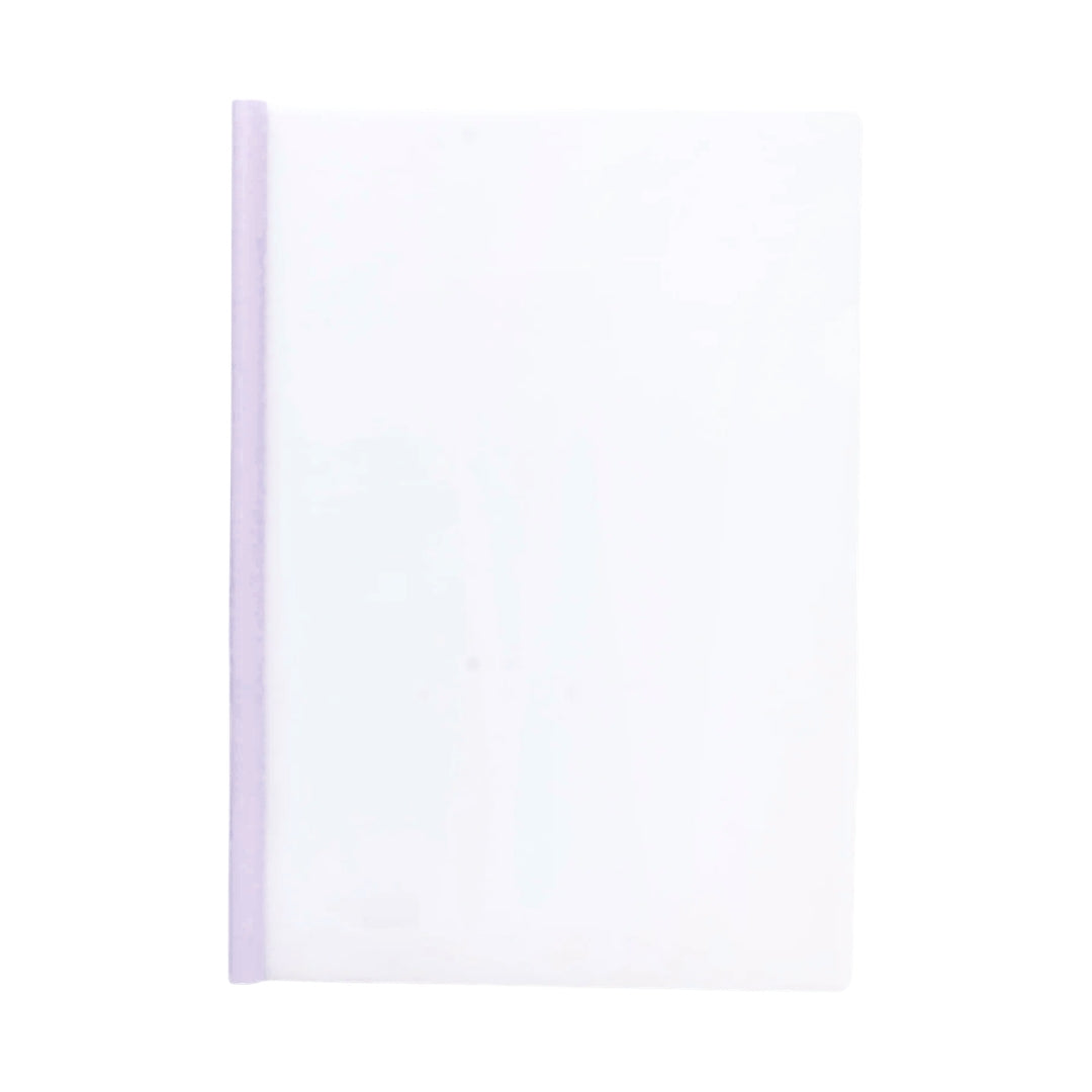 Stick File Milky White Purple A4 1pc