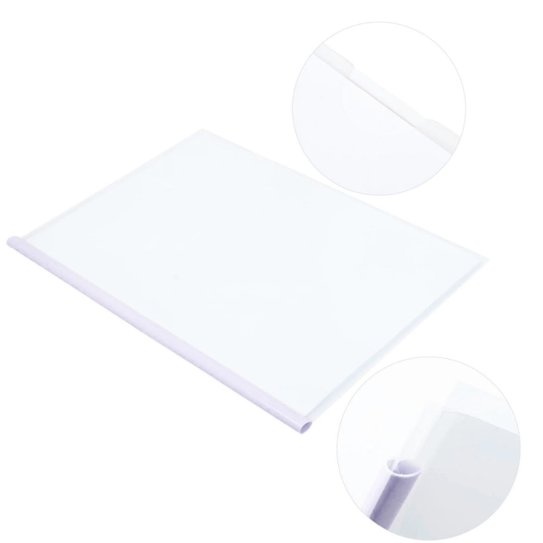 Stick File Milky White Purple A4 1pc
