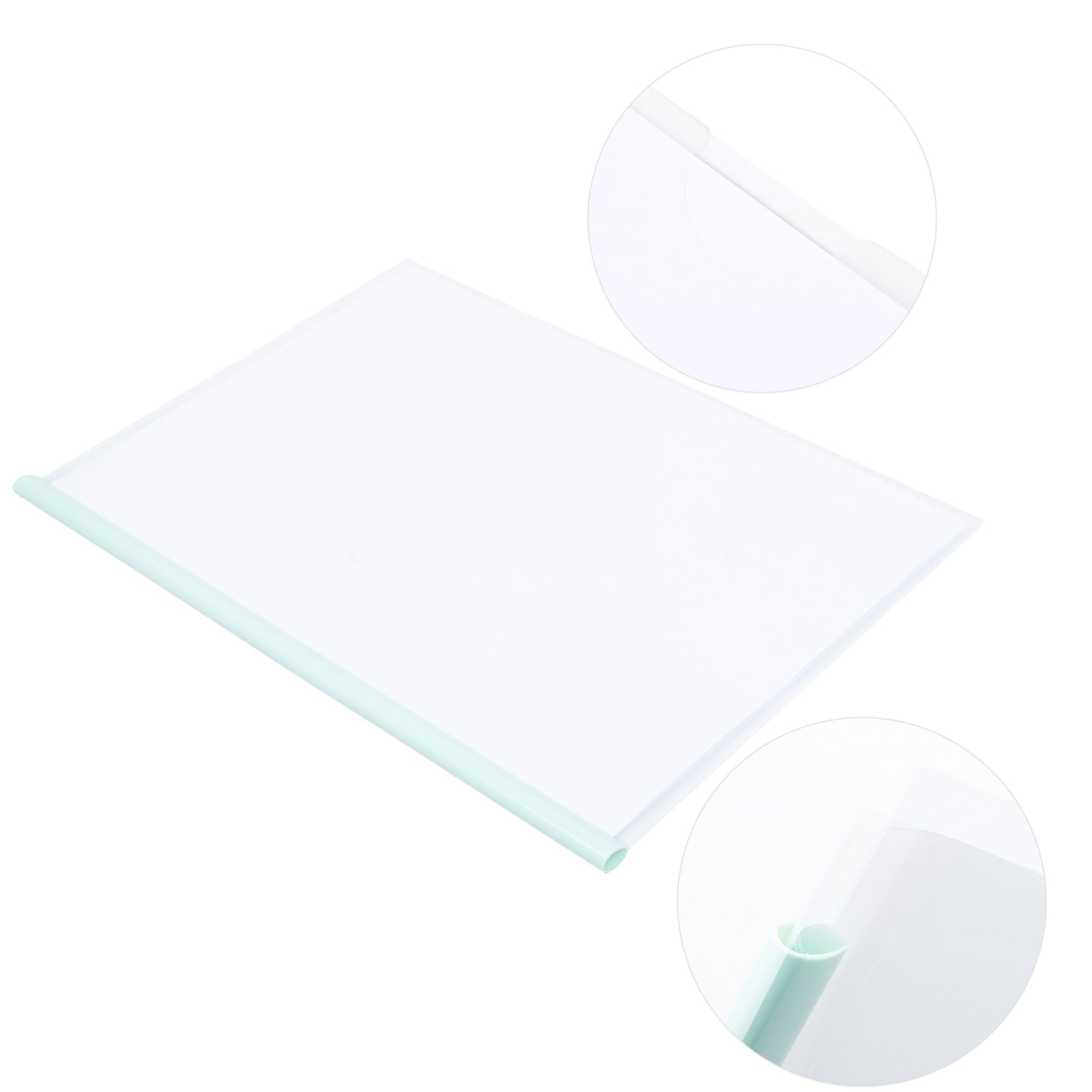 Stick File Milky White Teal A4 1pc