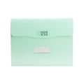 File Organizer Folder 5 Divider Flap Closure Teal A4 1pc