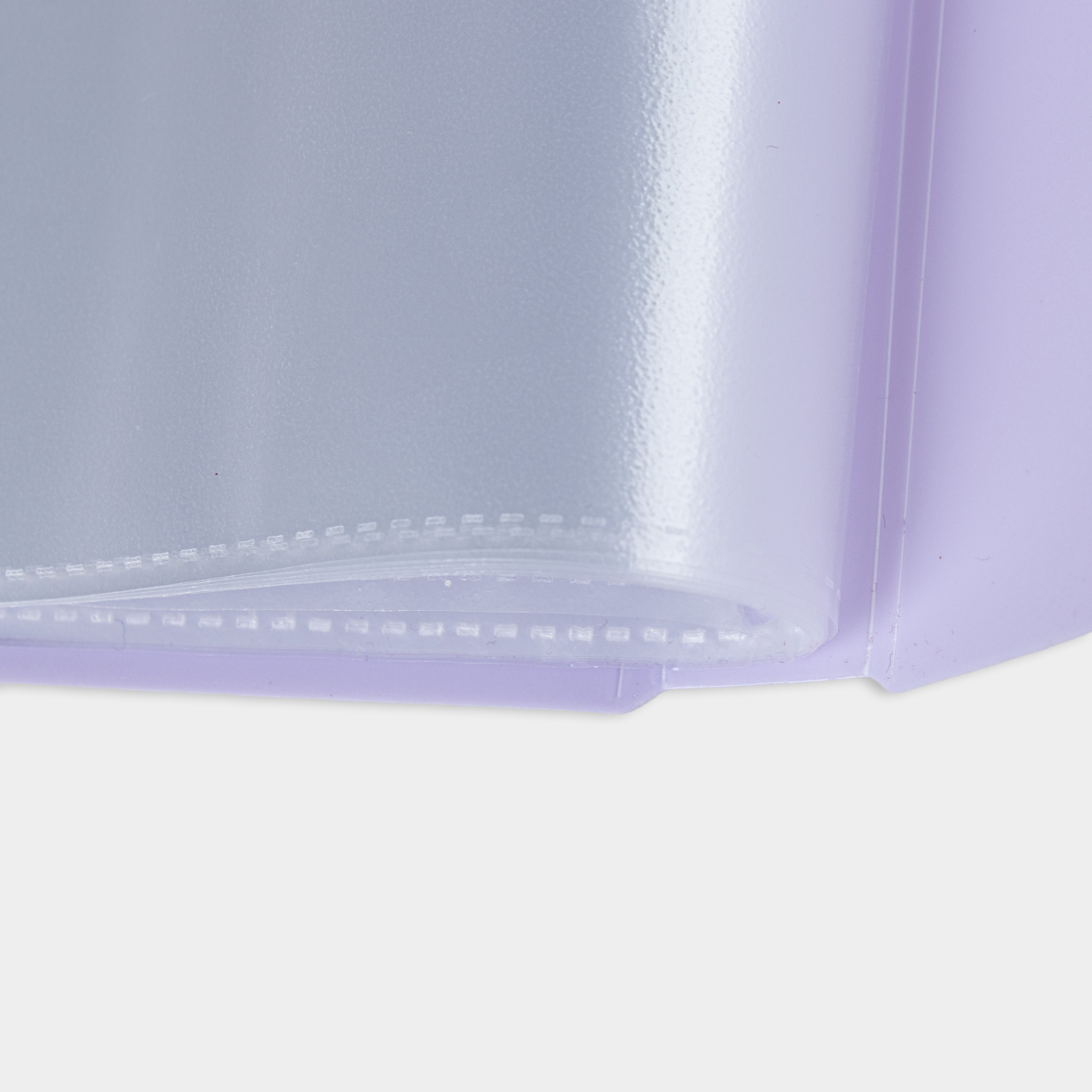 Display Folder Transparent 20 Leaves Purple A4 1pc