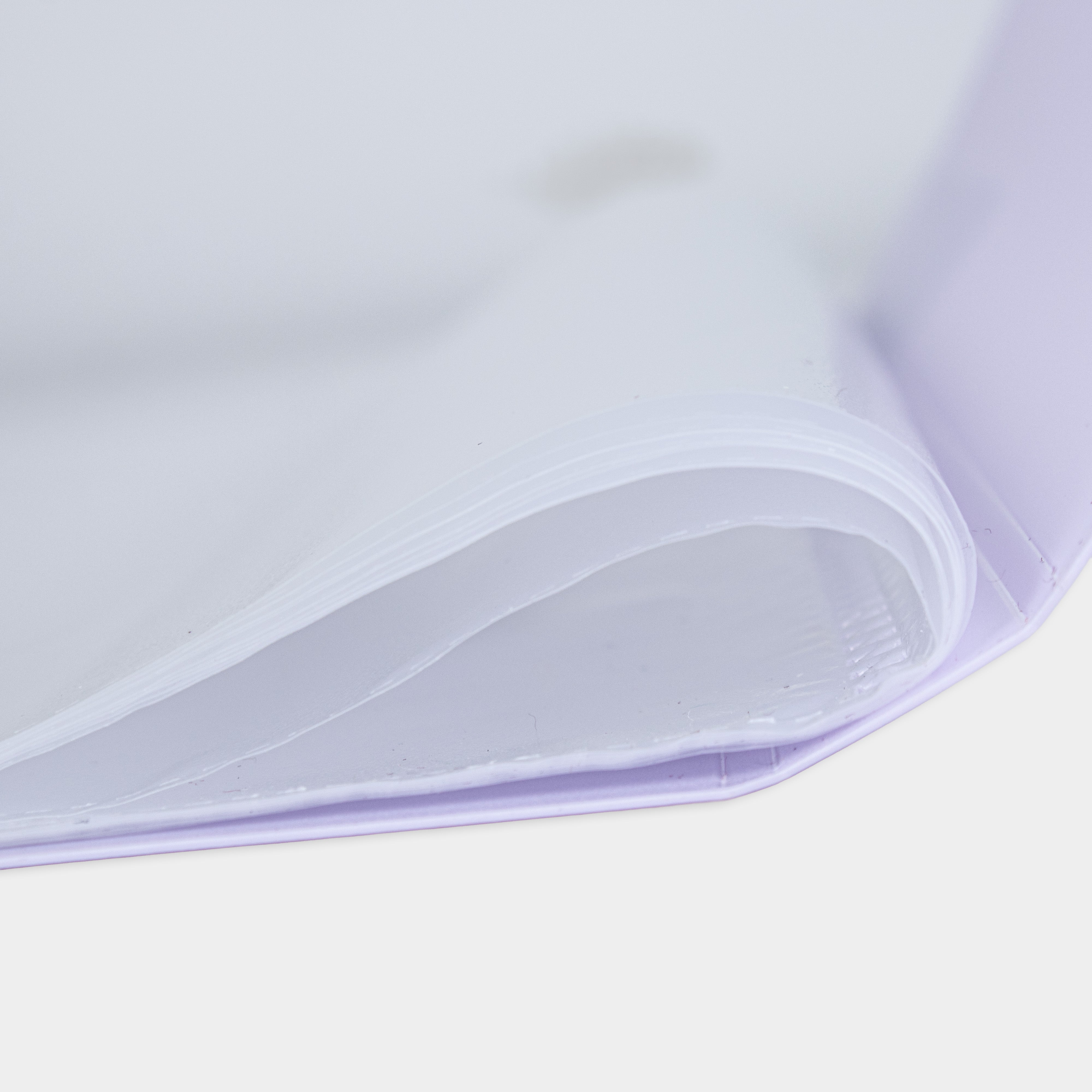 Display Folder Transparent 20 Leaves Purple A4 1pc