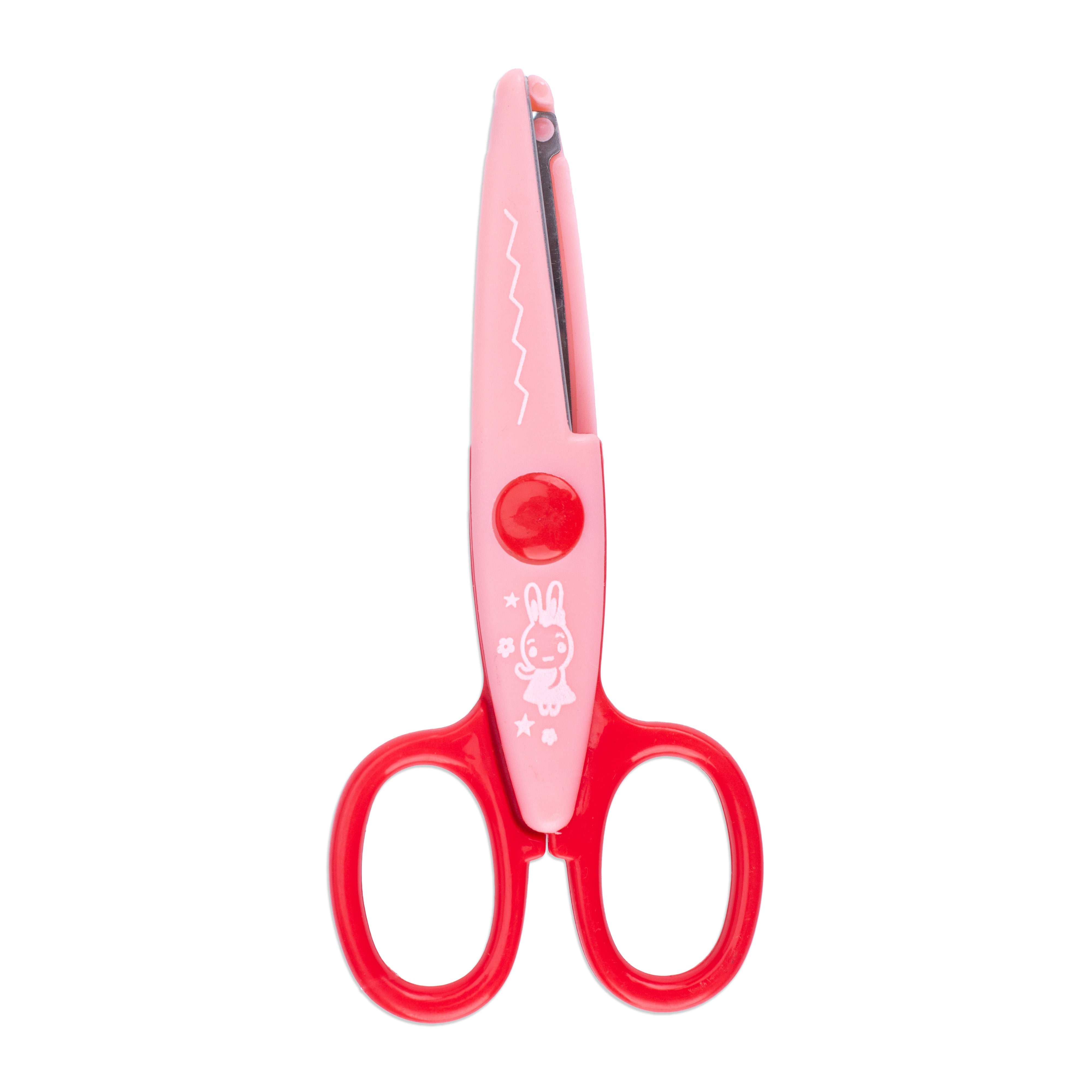 Kids Scissors Zigzag Design Cutting 1pcs