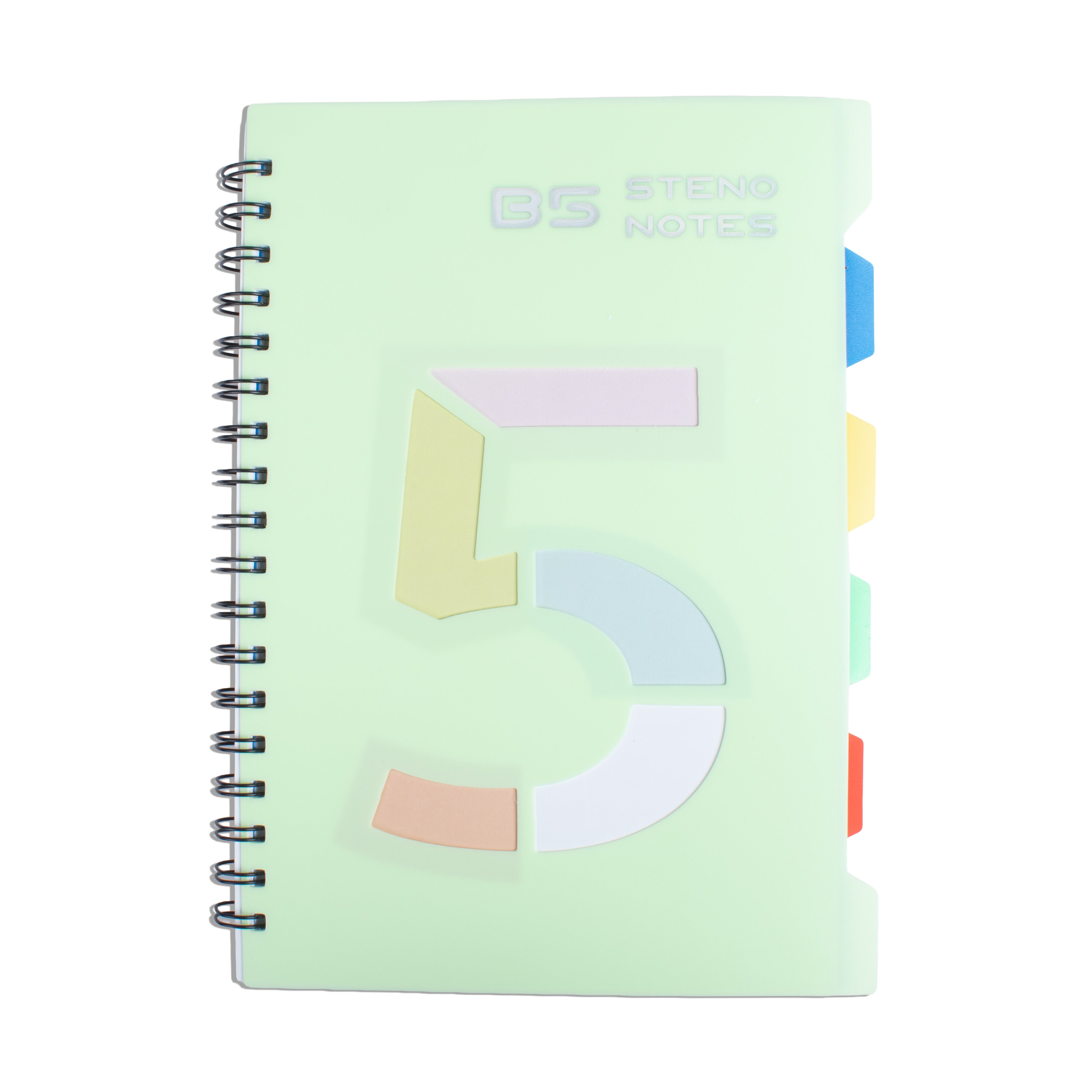 5Subject Ruled Noteook B5 Green 216Pages 1Book