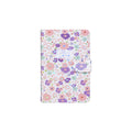 Hardbound Ruled Edge Printed Notebook With Magnetic Closure Floral Party Mauve Pink A6 224 Pages 1Book