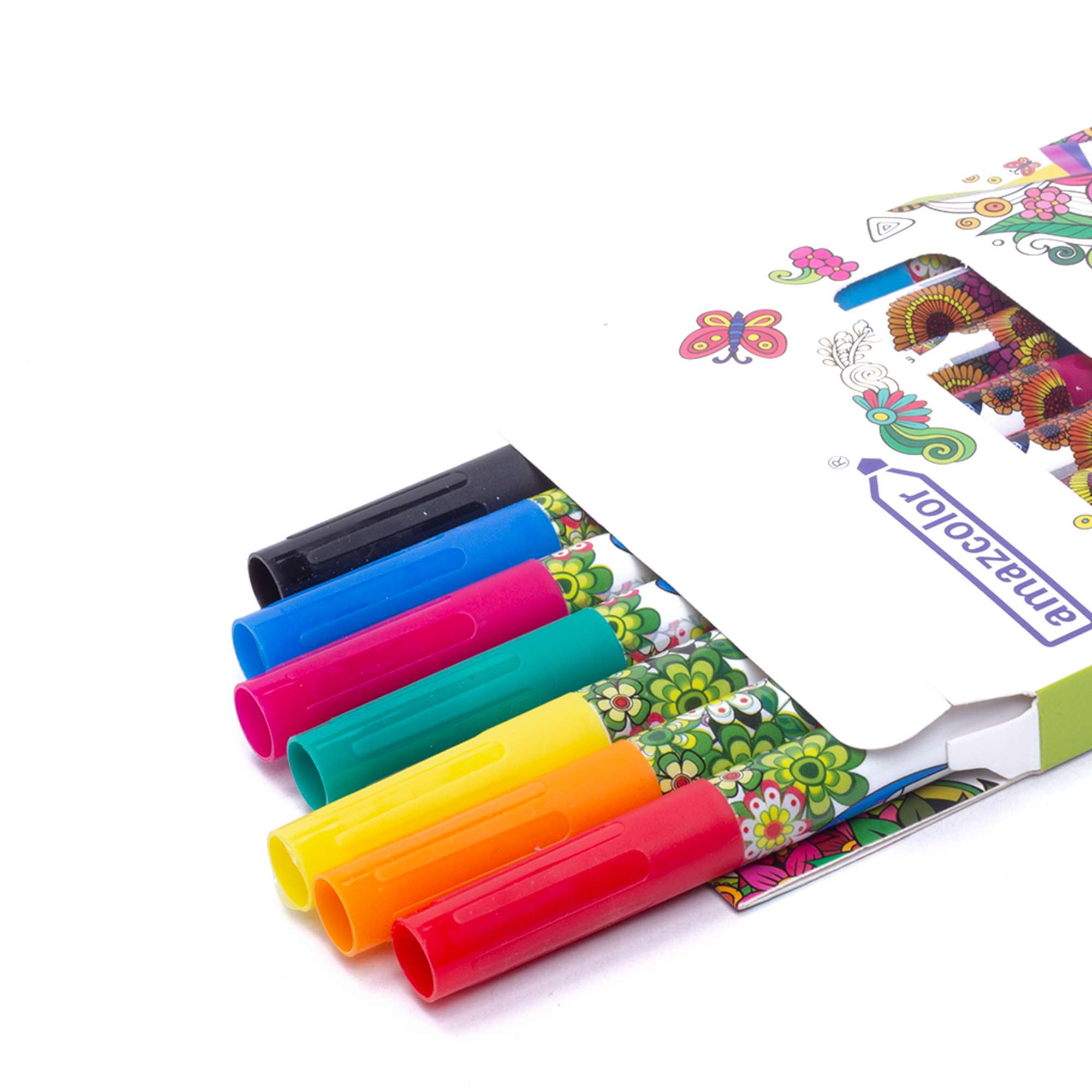 Textile Marker Multicolour 8pcs Box