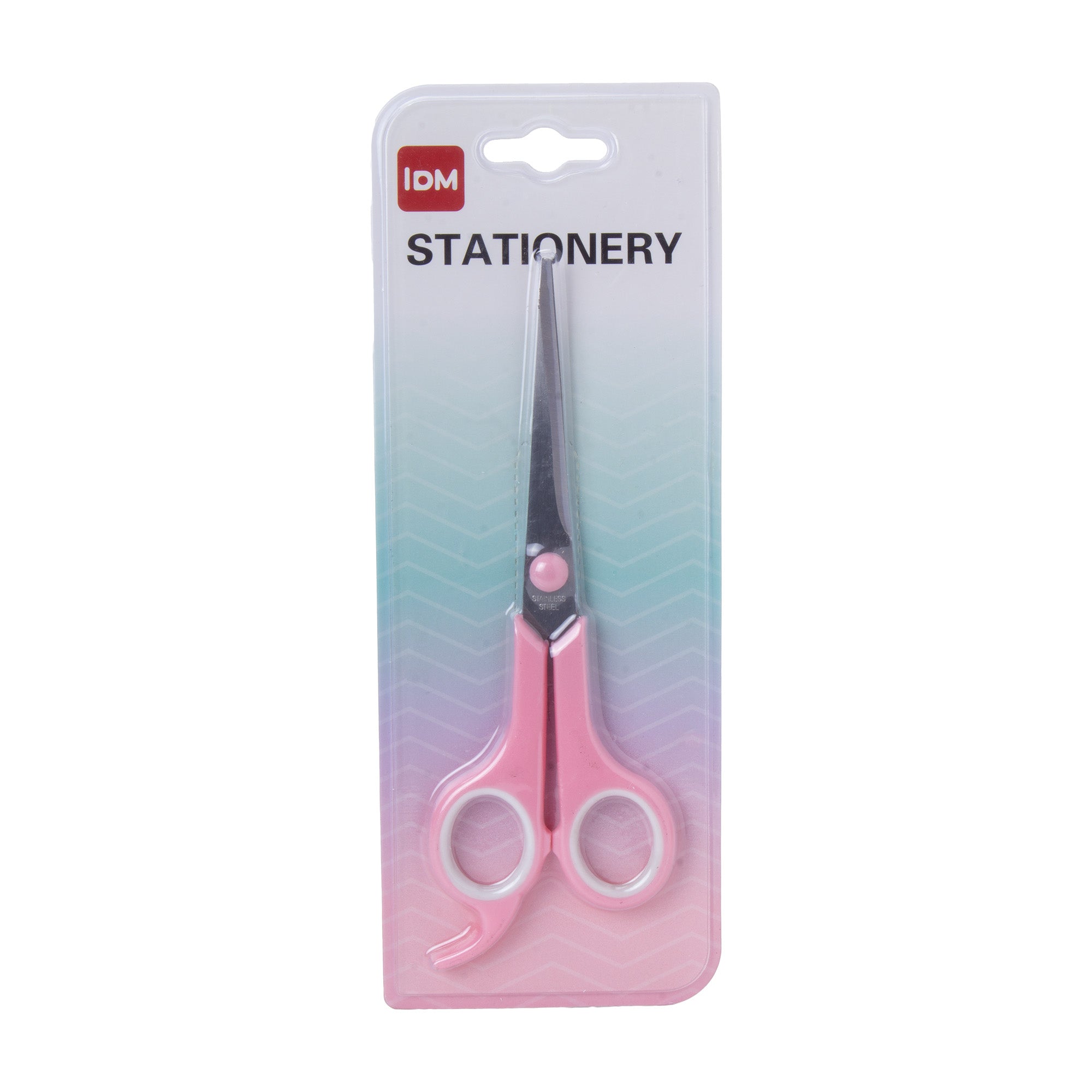 Scissor Stainless Steel Soft Grip 182mm Teal 1pc Blister