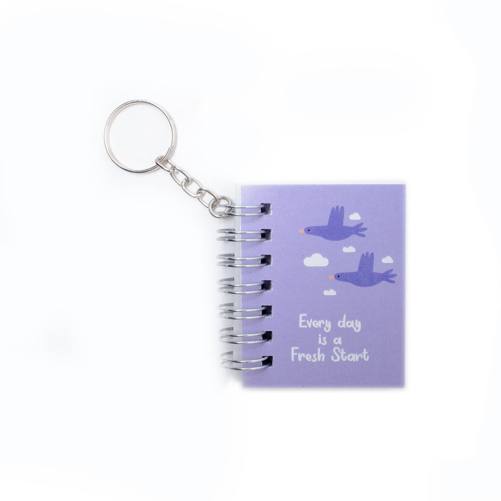 Keychain Notebook Fresh Start L6.8 X W5.3 cm 70gsm 80pages 1 Book