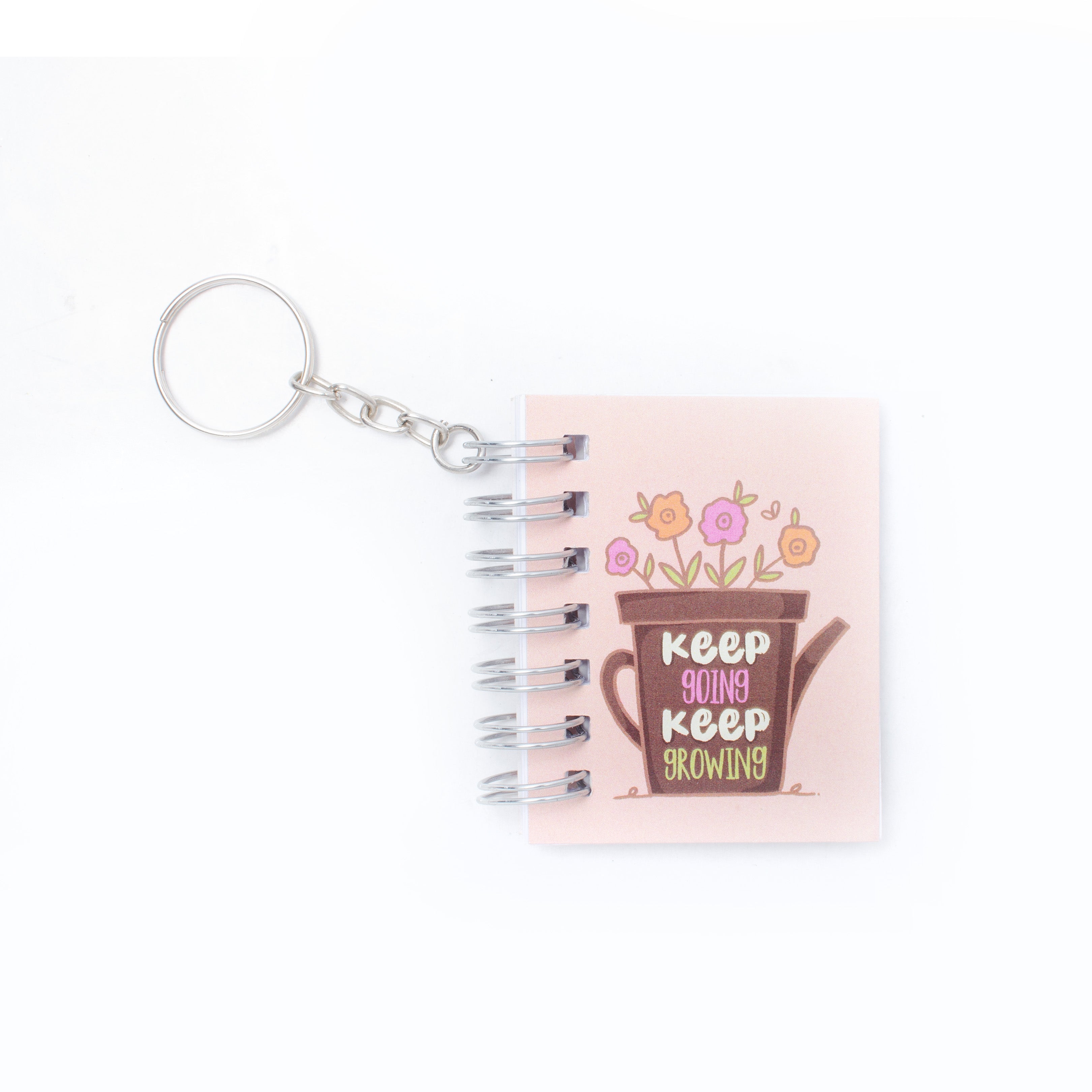Keychain Notebook Keep Going L6.8 X W5.3cm 70gsm 80pages 1 Book