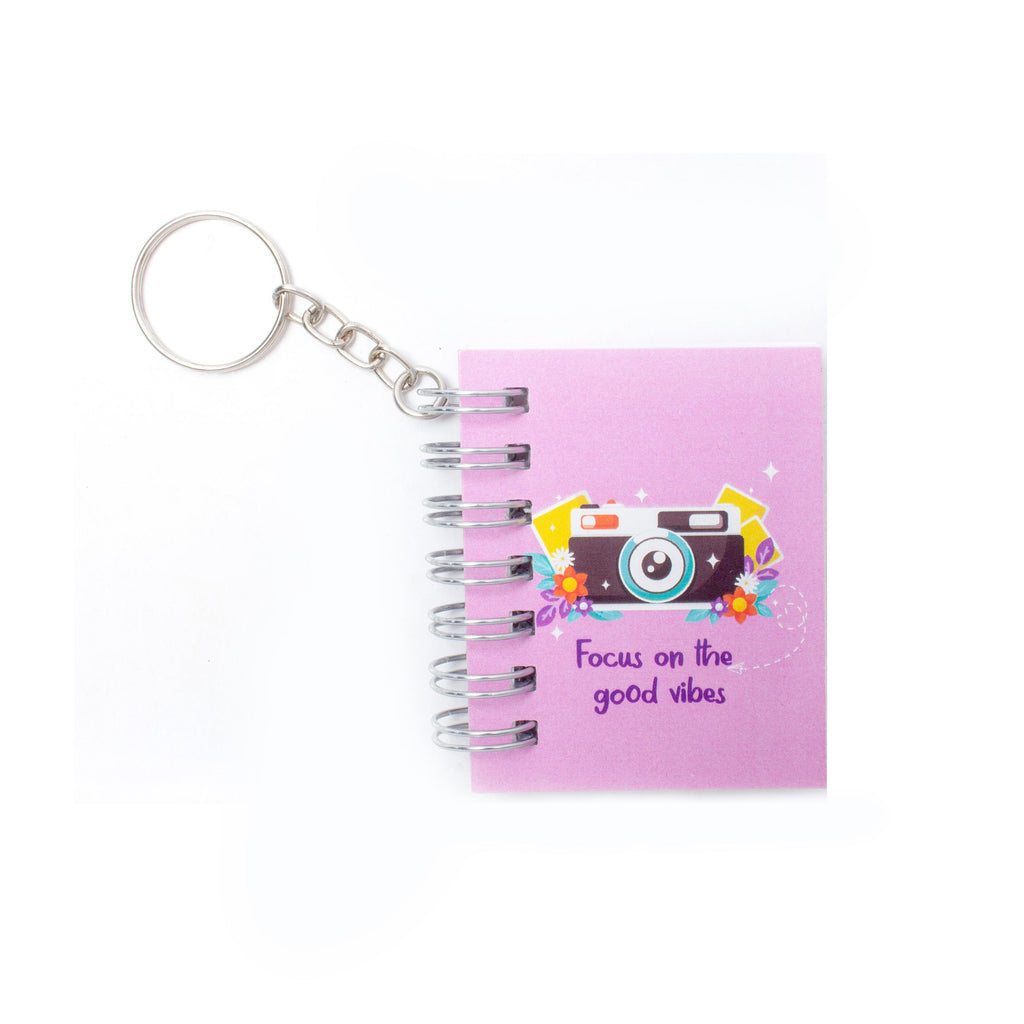 Keychain Notebook Focus on Good L6.8 X W5.3cm 70gsm 80pages 1 Book
