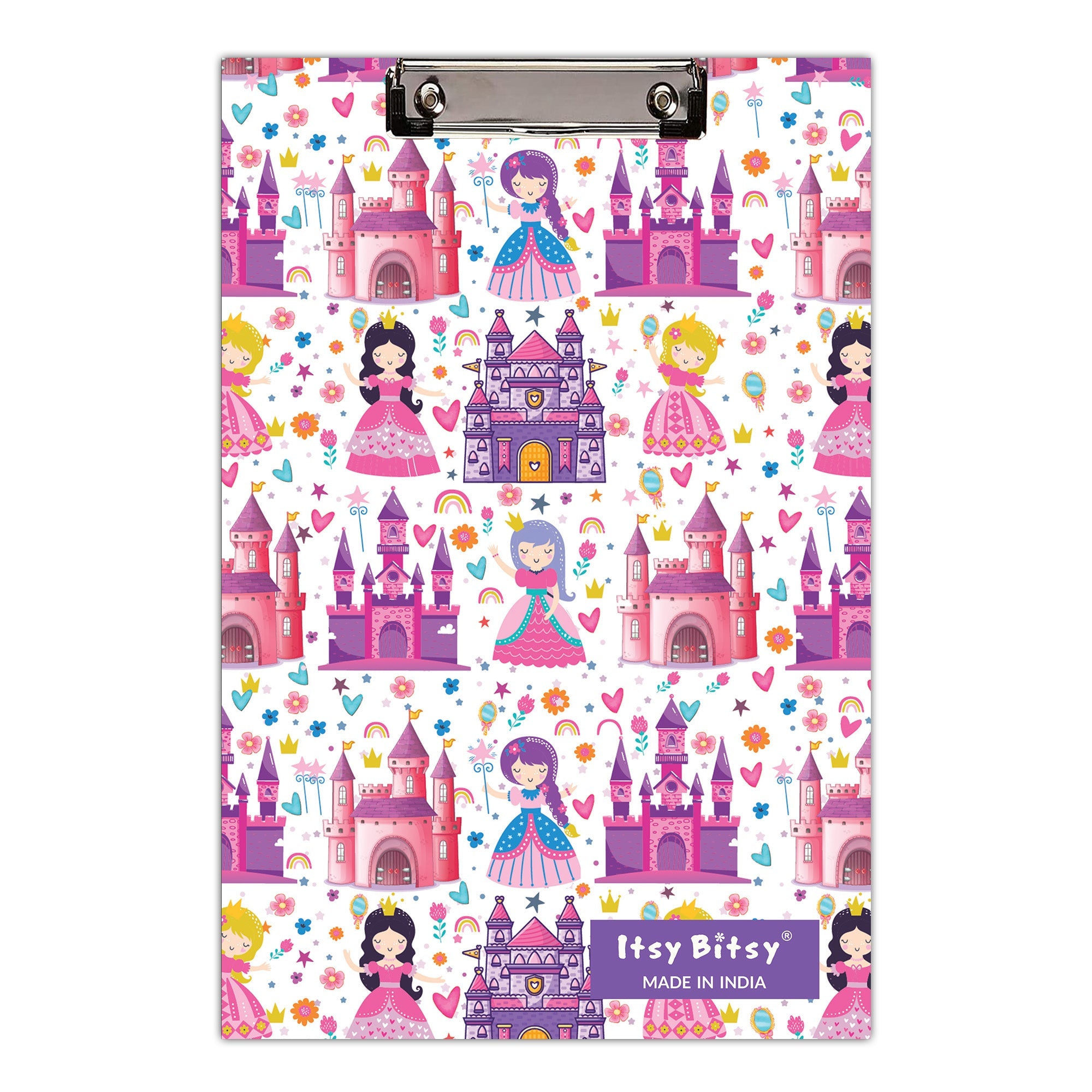 MDF Clipboard Princess Castle L 8.66 X W 12.59 in 5.5mm Thick 1pc