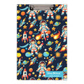 MDF Clipboard Space Adventure L 8.66 X W 12.59 in 5.5mm Thick 1pc