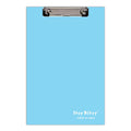 MDF Clipboard Sky Blue L 8.66 X W 12.59 in 5.5mm Thick 1pc