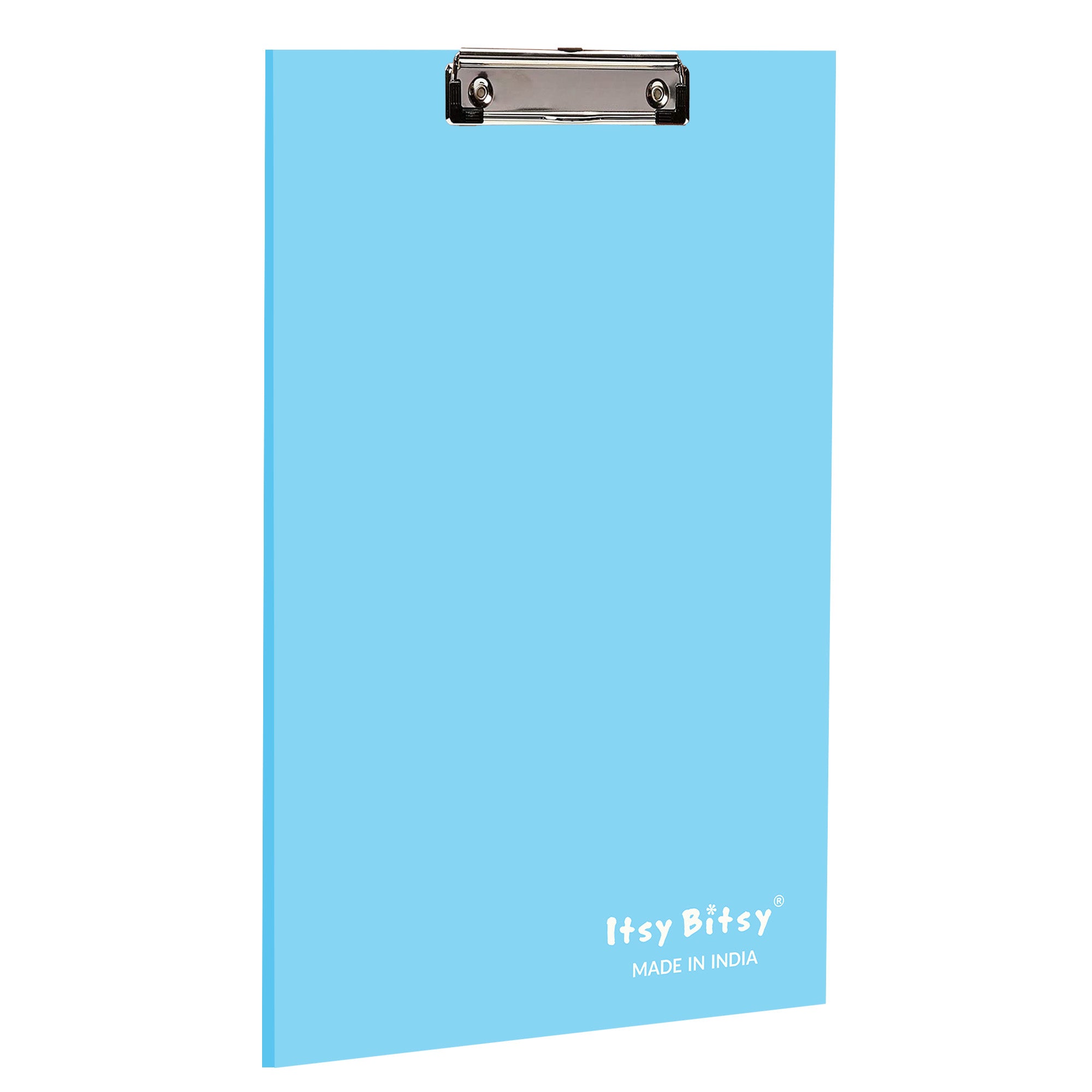 MDF Clipboard Sky Blue L 8.66 X W 12.59 in 5.5mm Thick 1pc