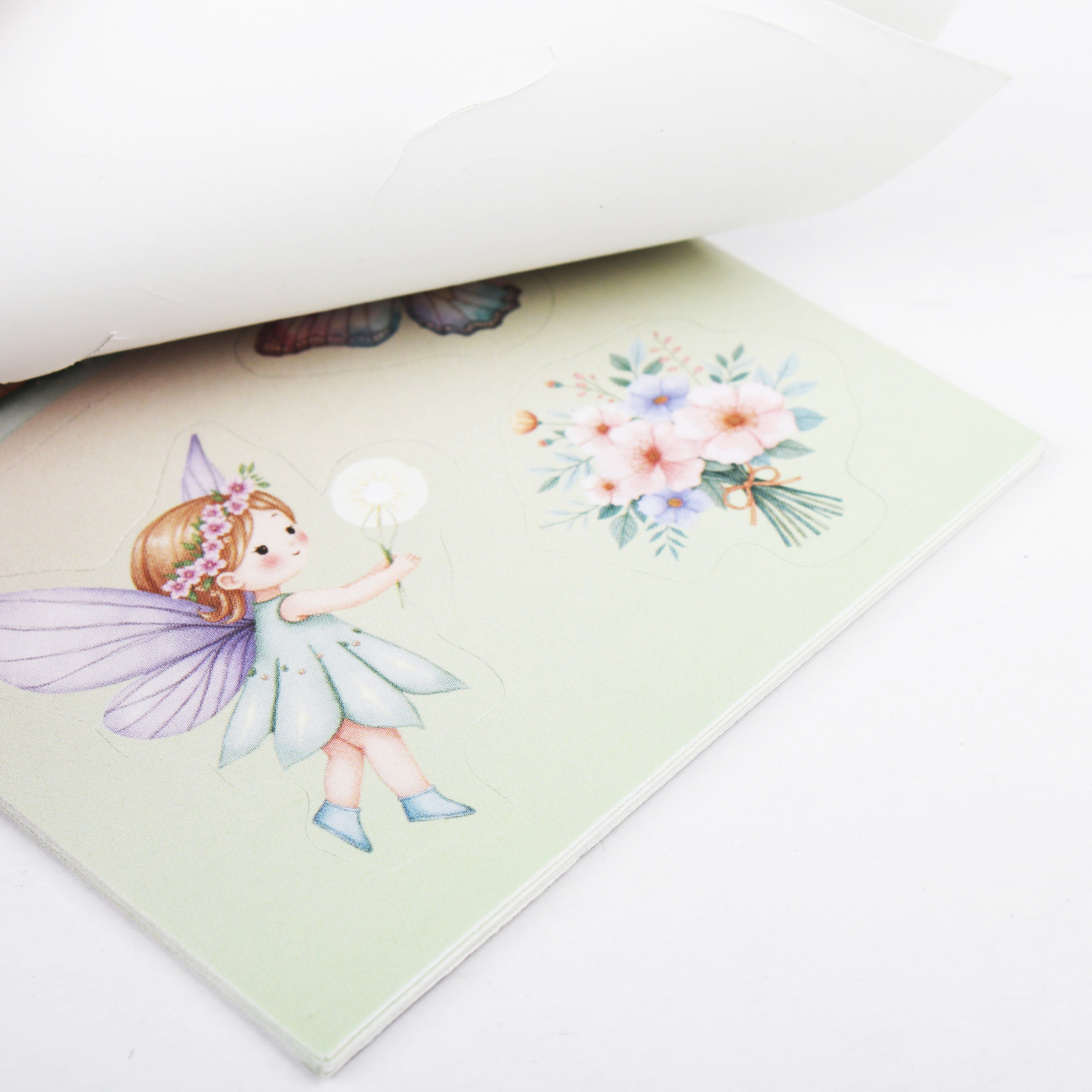 Sticker Book Magical World Approx 14 X 7.2cm 12 Sheets