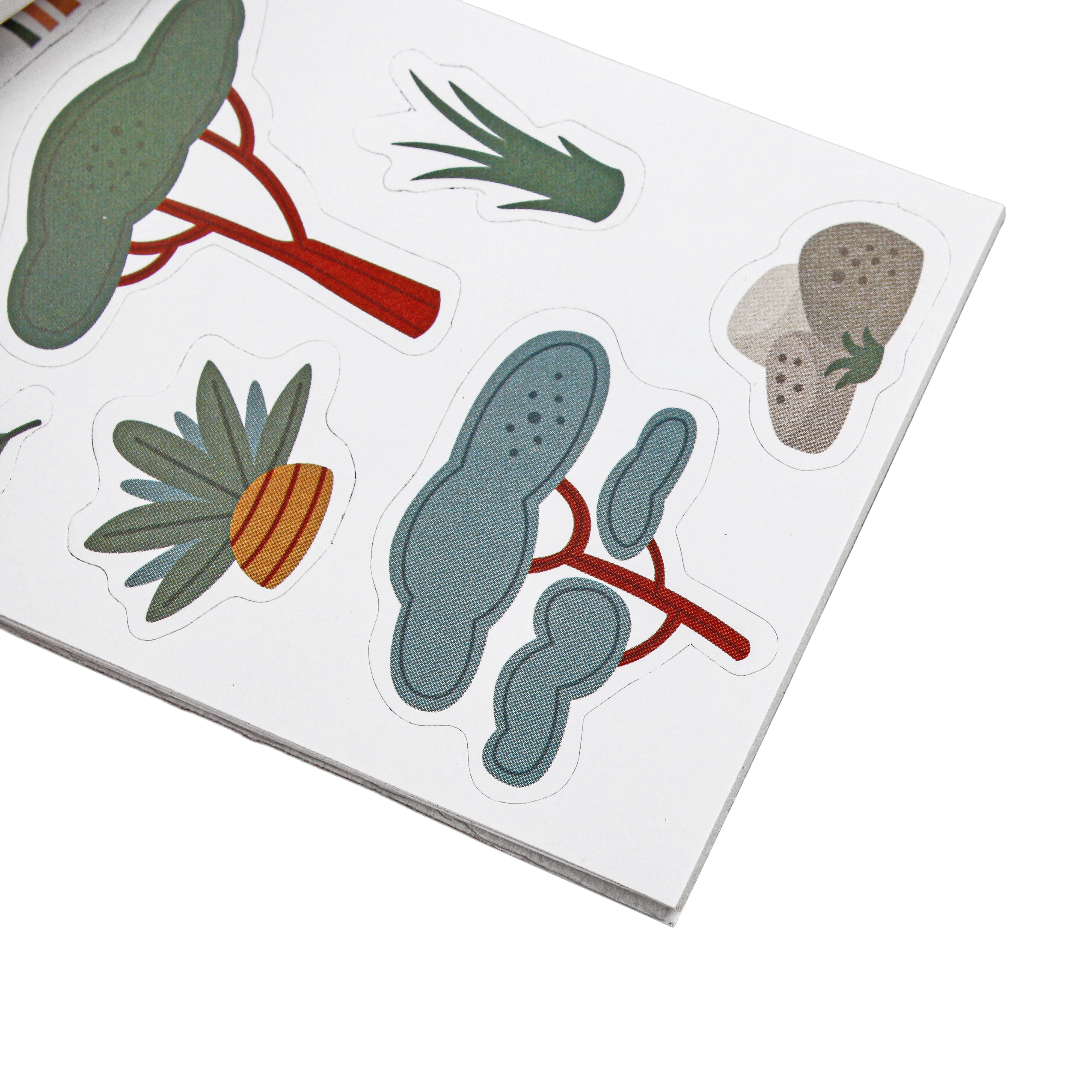 Sticker Book Animal kingdom Approx 14 X 7.2cm 12 Sheets
