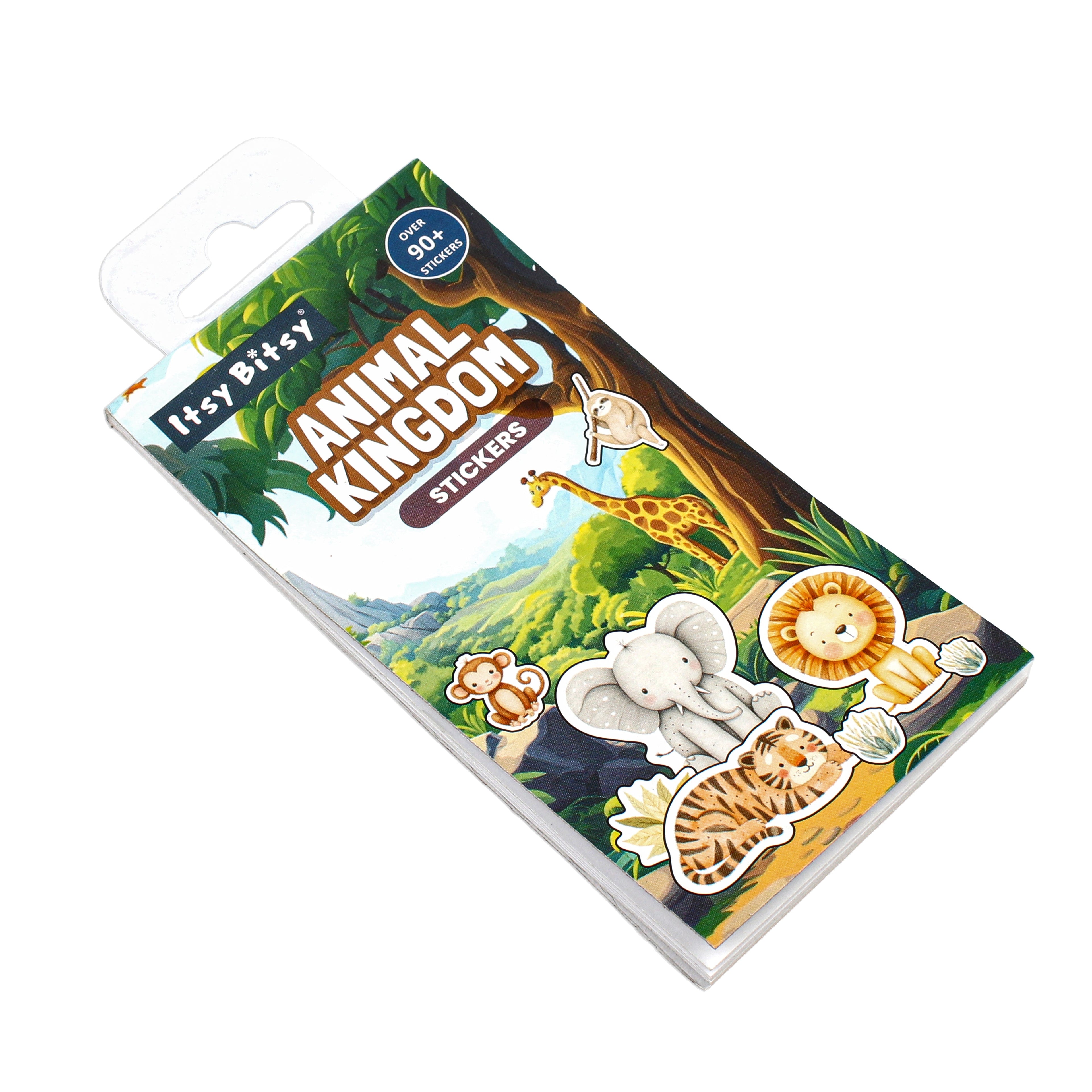 Sticker Book Animal kingdom Approx 14 X 7.2cm 12 Sheets