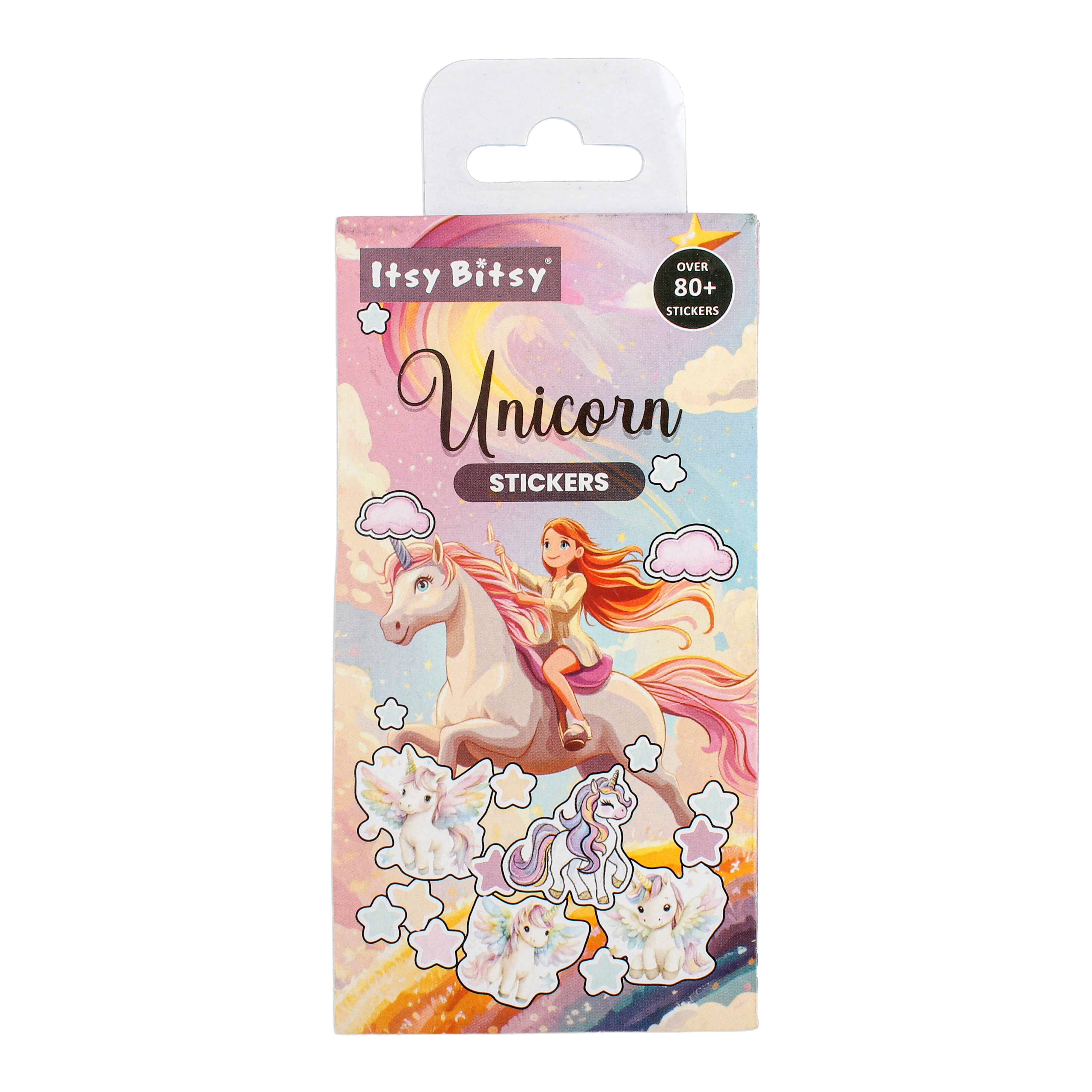 Sticker Book Unicorn Wonders Approx 14 X 7.2cm 12 Sheets