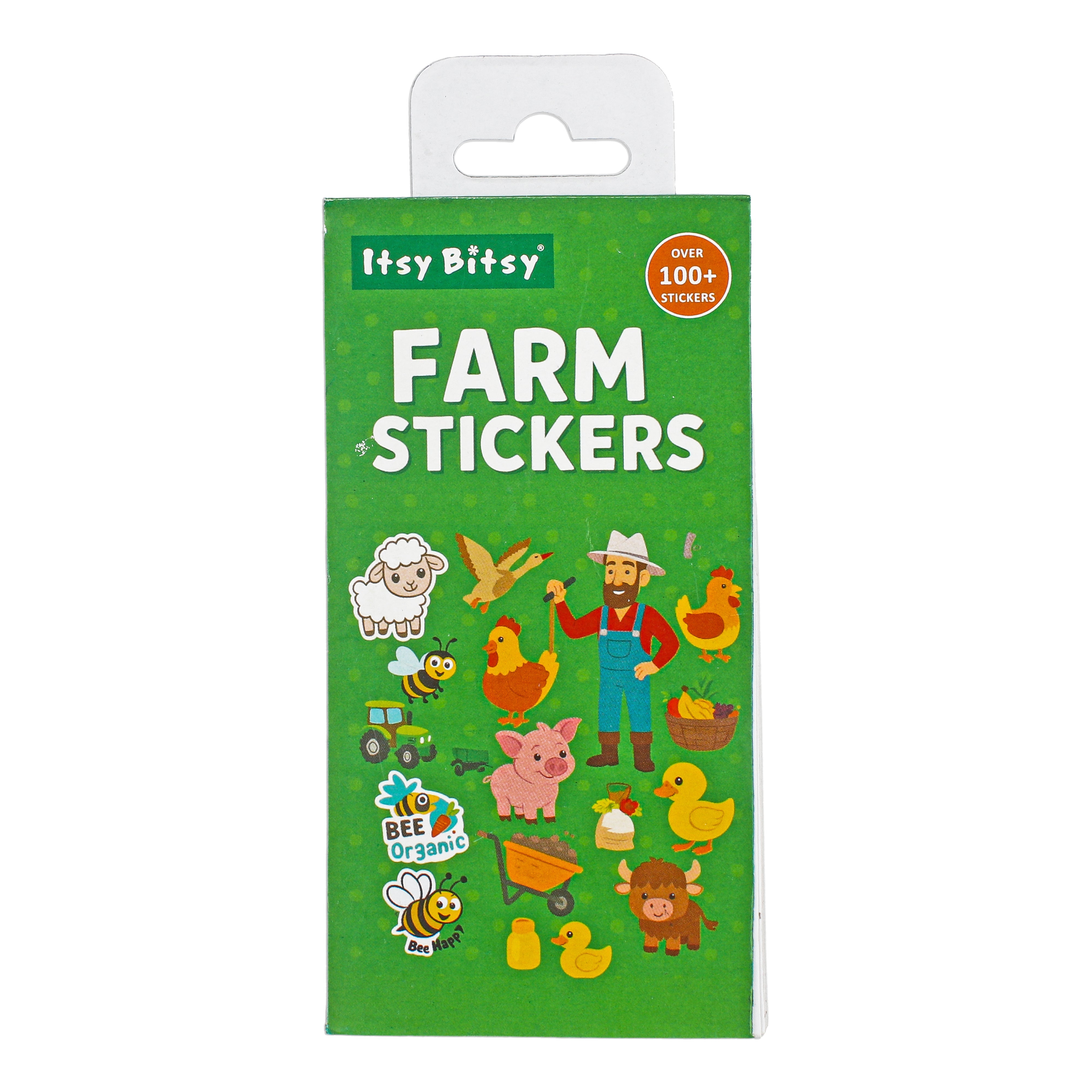 Sticker Book Farm Stickers Approx 14 X 7.2cm 12 Sheet