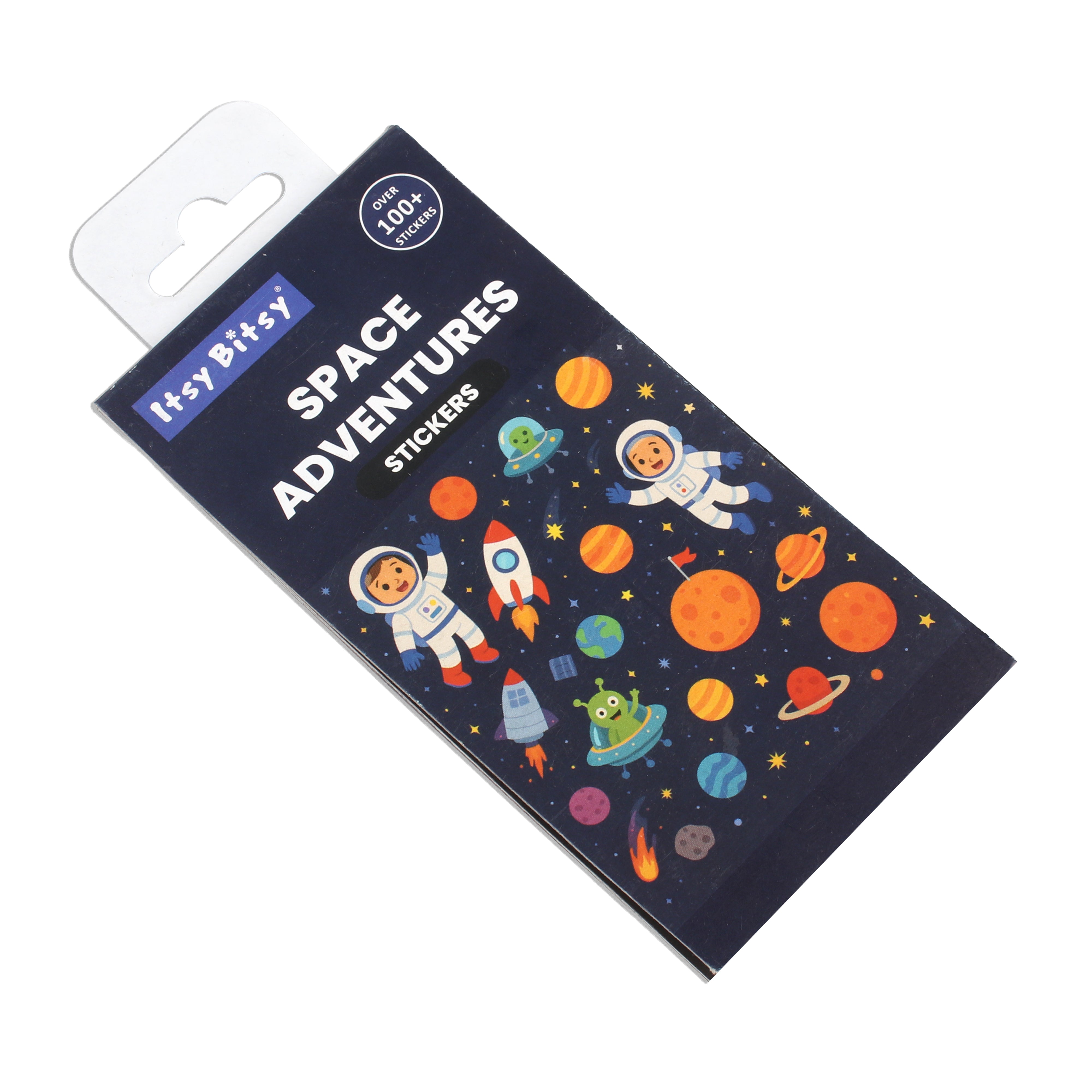 Sticker Book Space Adventures Approx 14 X 7.2cm 12 Sheet