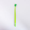 Flexible Dinosaur Ballpoint Blue Gel Pen Light Green 0.5mm Tip 1pc