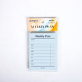 Weekly Plan Sticky Note Blue 7.5 X 10cm 50 Sheets 1Book