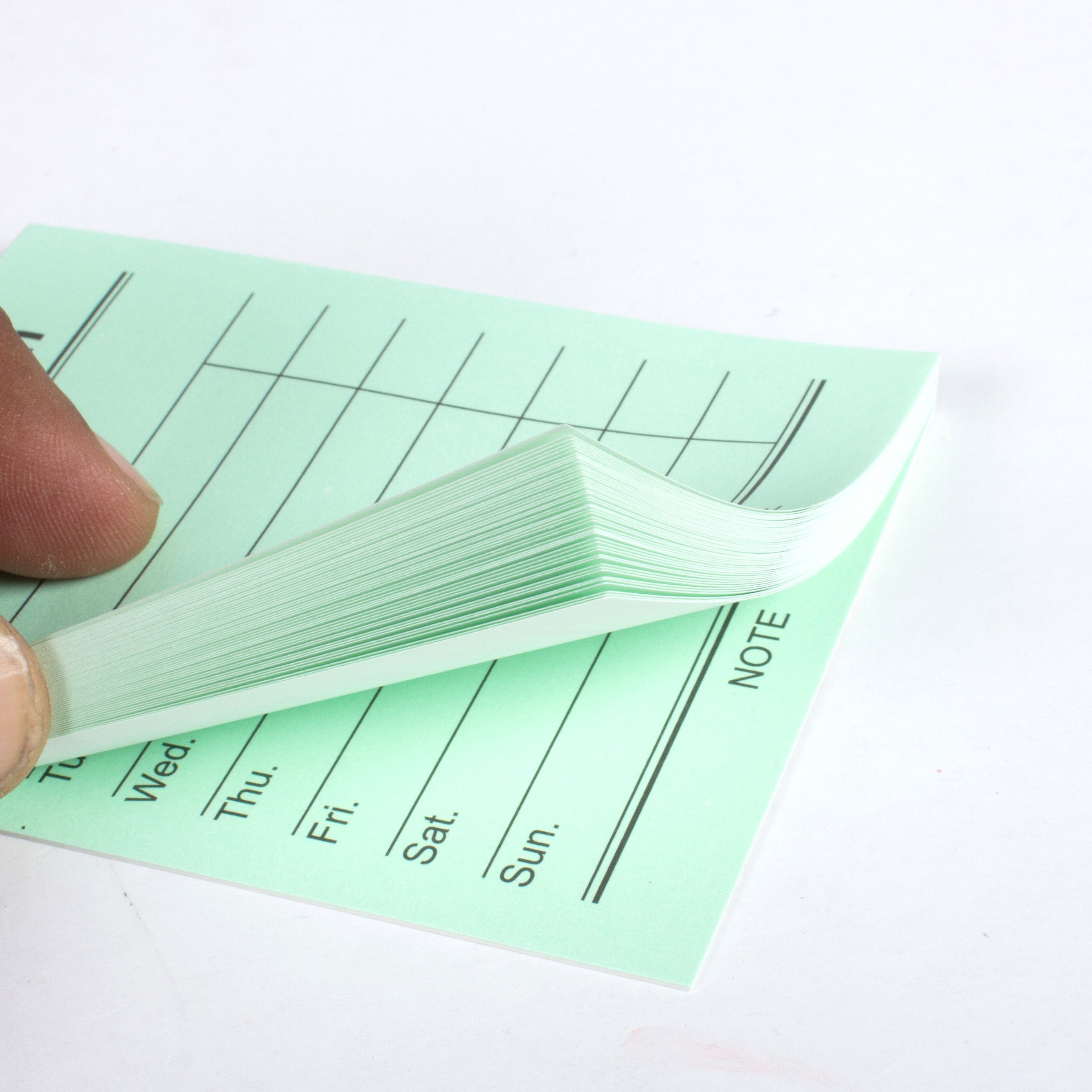 Weekly Plan Sticky Note Teal 7.5 X 10cm 50 Sheets 1Book